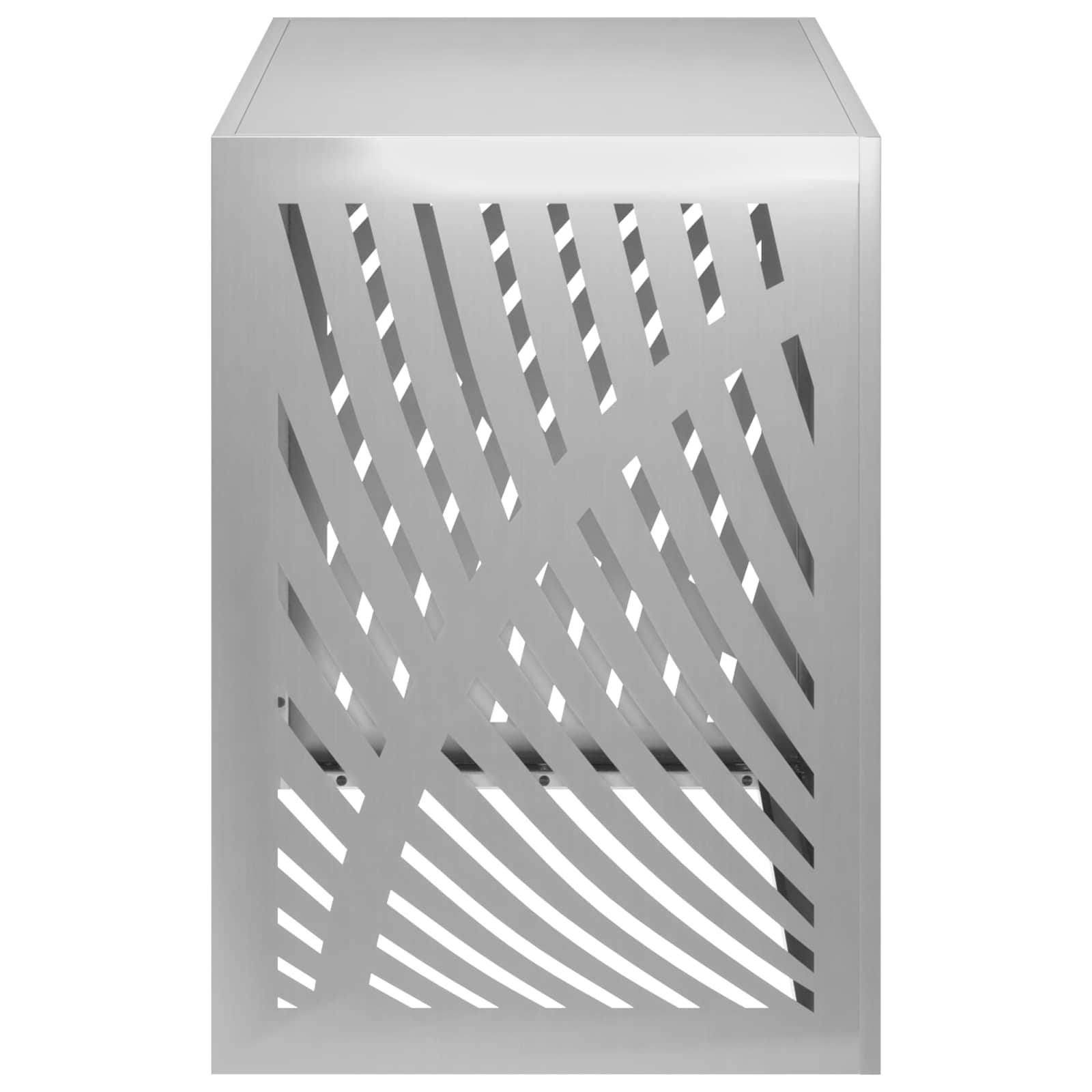 Copertura per condizionatore d'aria Argento 100 x 50 x 70 cm