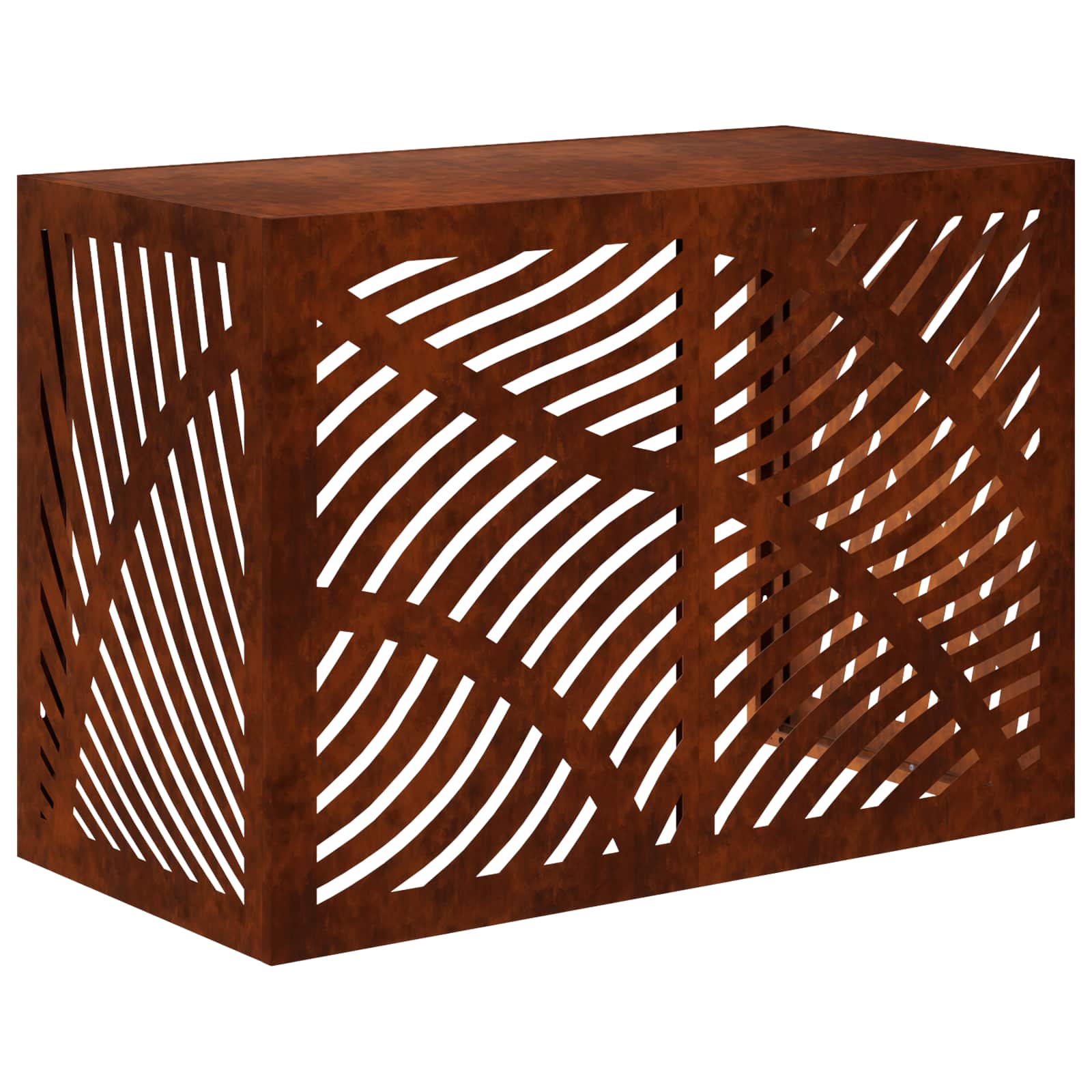 Copertura per condizionatore d'aria Ruggine 100 x 50 x 70 cm