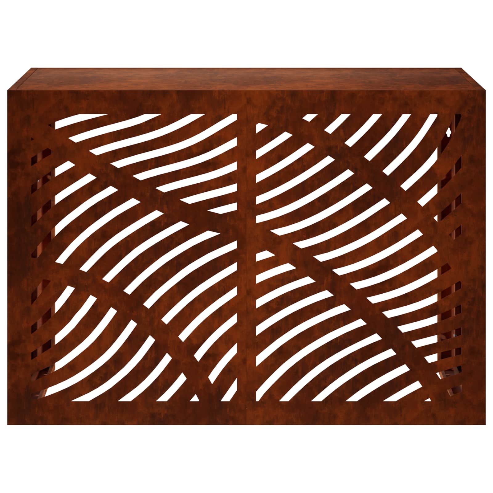 Copertura per condizionatore d'aria Ruggine 100 x 50 x 70 cm