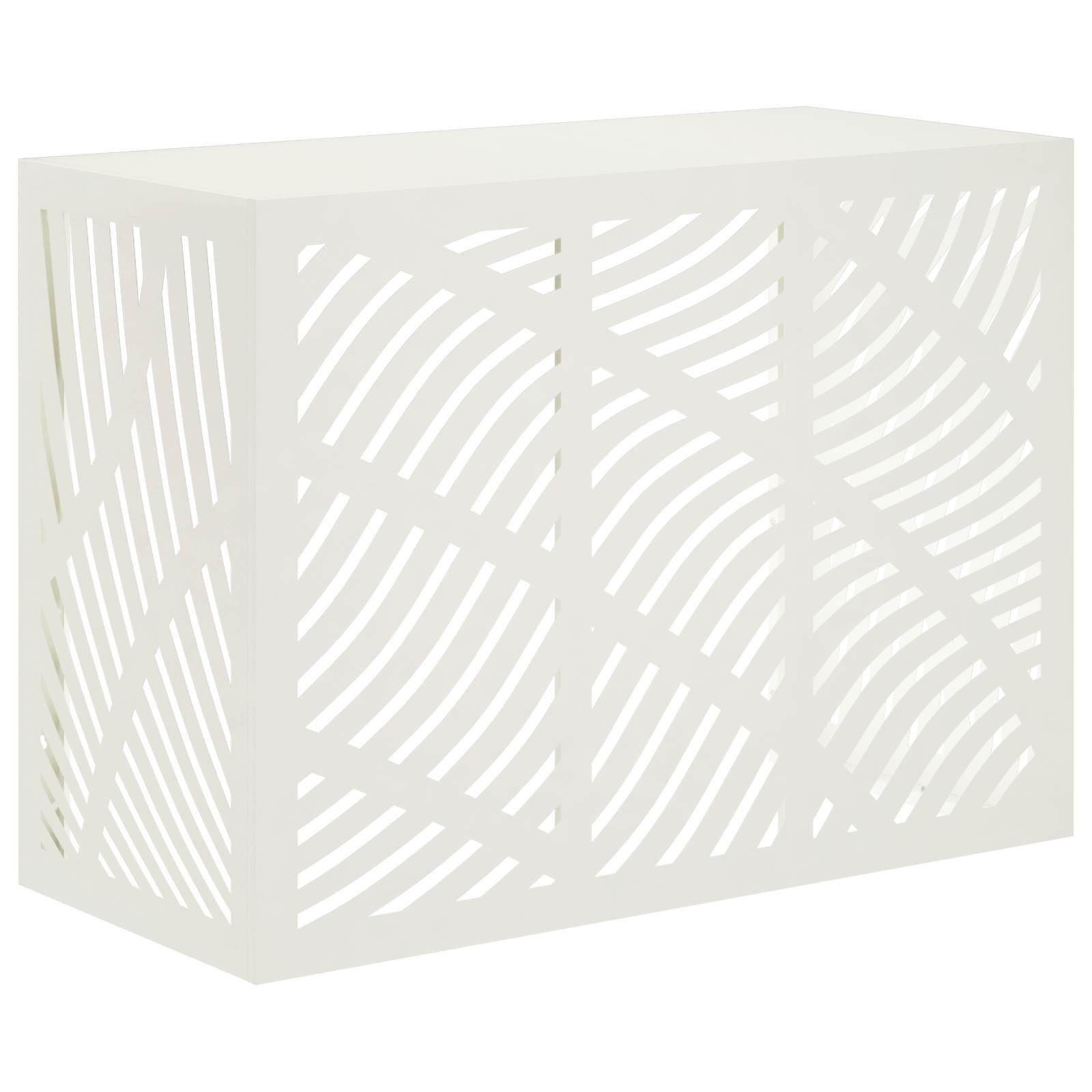 Copertura per condizionatore d'aria Bianco 110 x 50 x 80 cm