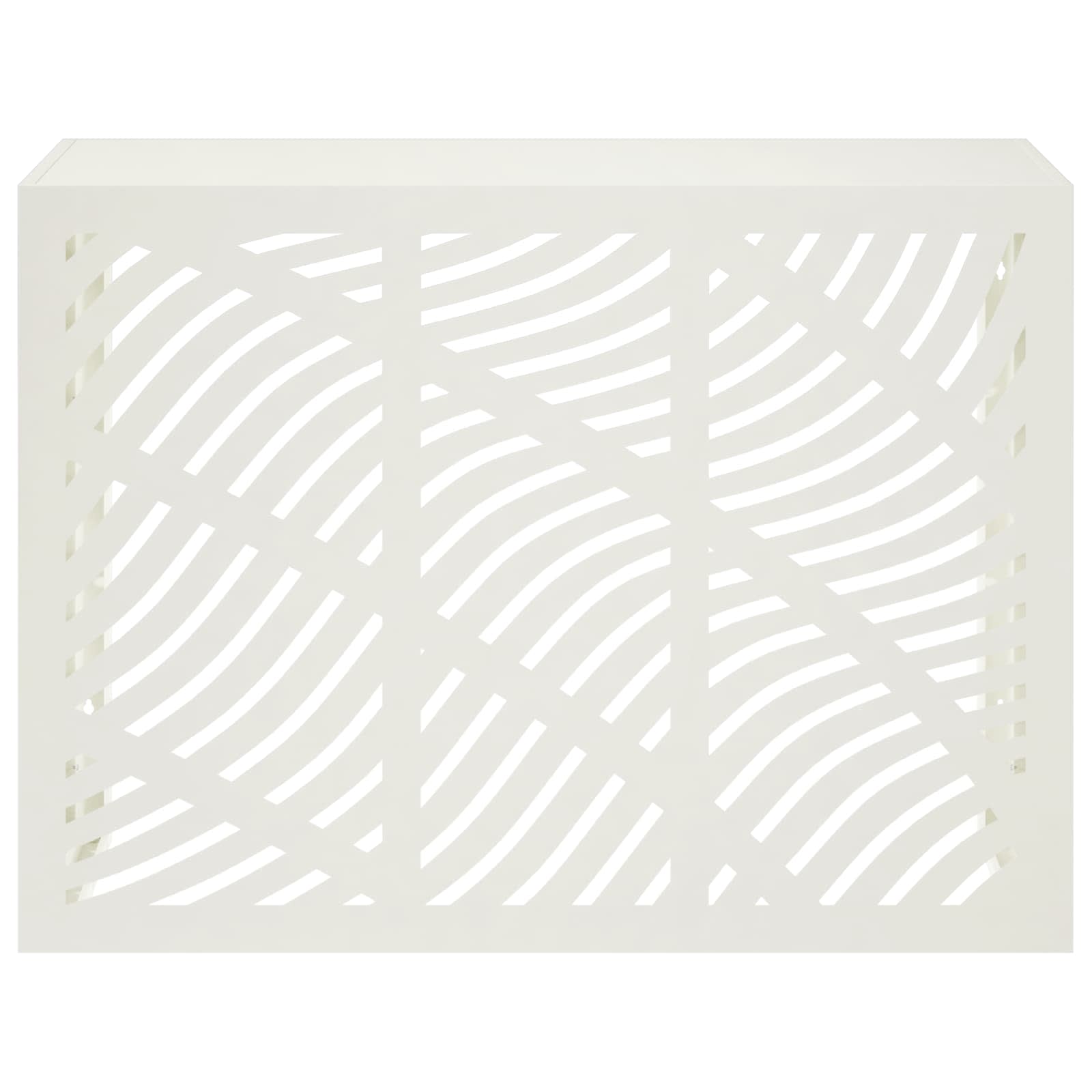 Copertura per condizionatore d'aria Bianco 110 x 50 x 80 cm