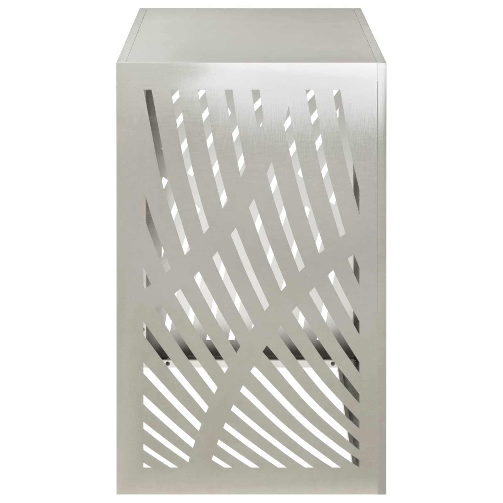Copertura per condizionatore d'aria Argento 110 x 50 x 80 cm