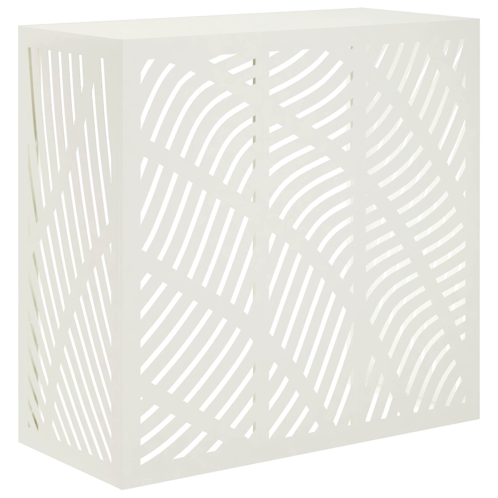 Copertura per condizionatore d'aria Bianco 110 x 50 x 105 cm
