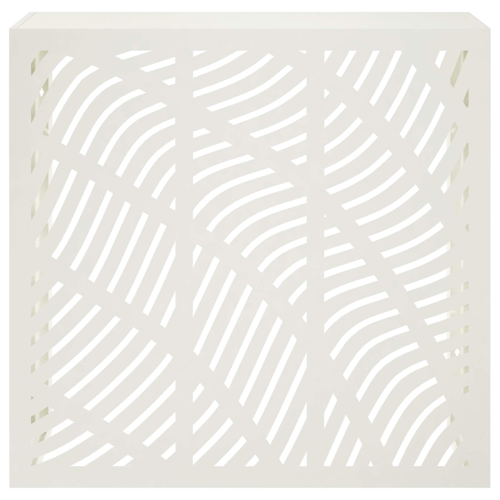 Copertura per condizionatore d'aria Bianco 110 x 50 x 105 cm