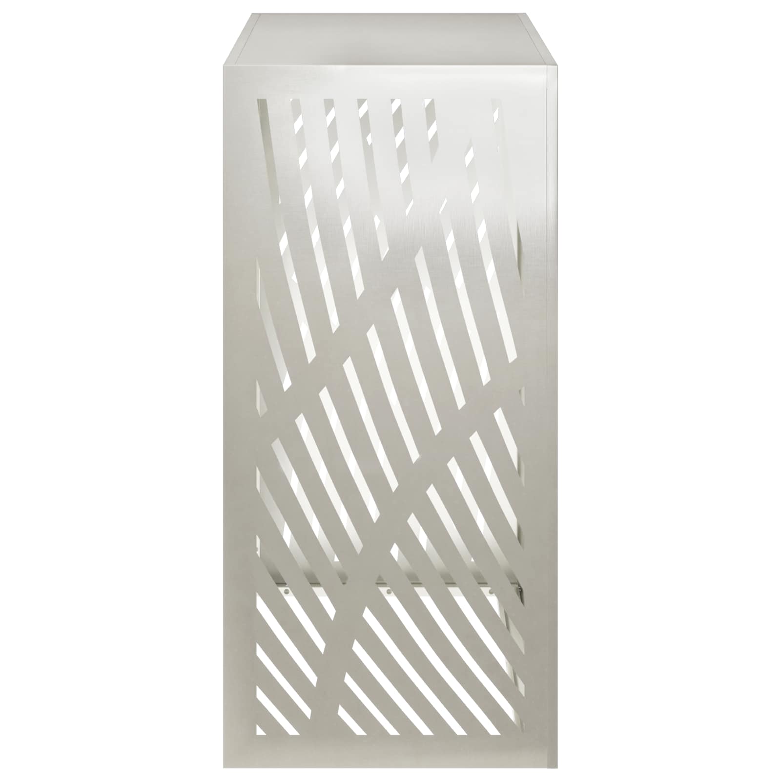 Copertura per condizionatore d'aria Argento 110 x 50 x 105 cm