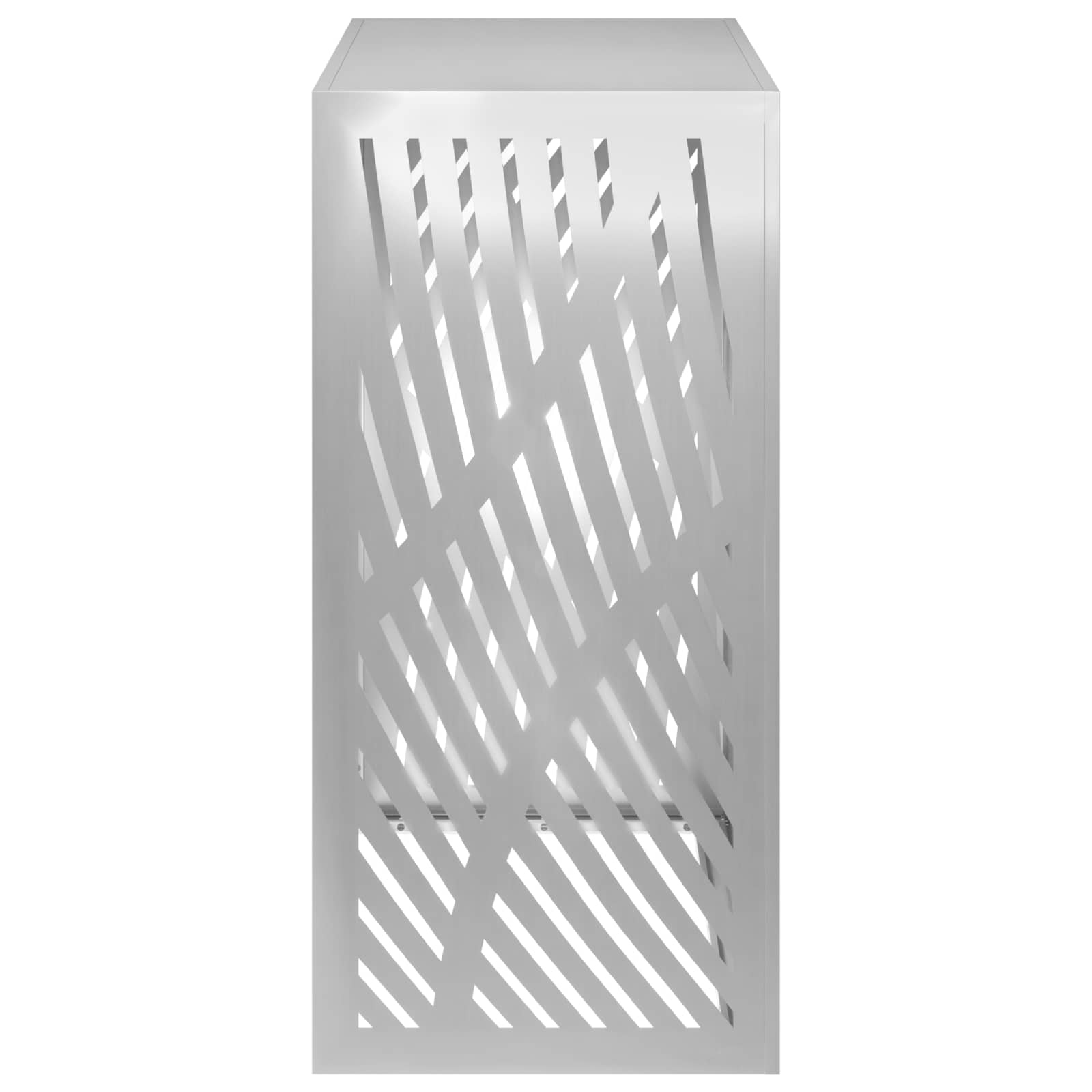 Copertura per condizionatore d'aria Argento 110 x 50 x 105 cm