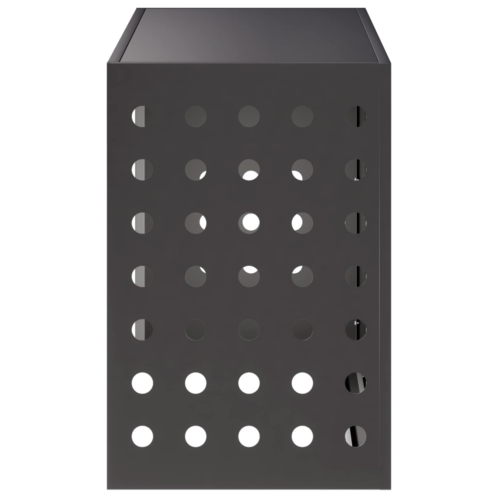 Copertura per condizionatore d'aria Nero 90 x 40 x 60 cm