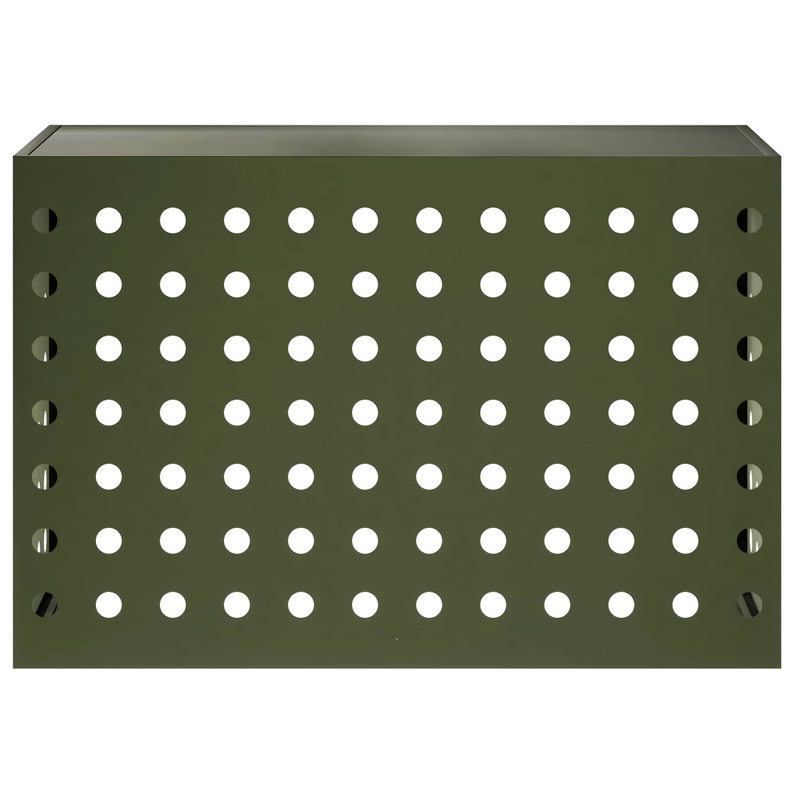 Copertura per condizionatore d'aria Verde Oliva 90 x 40 x 60 cm