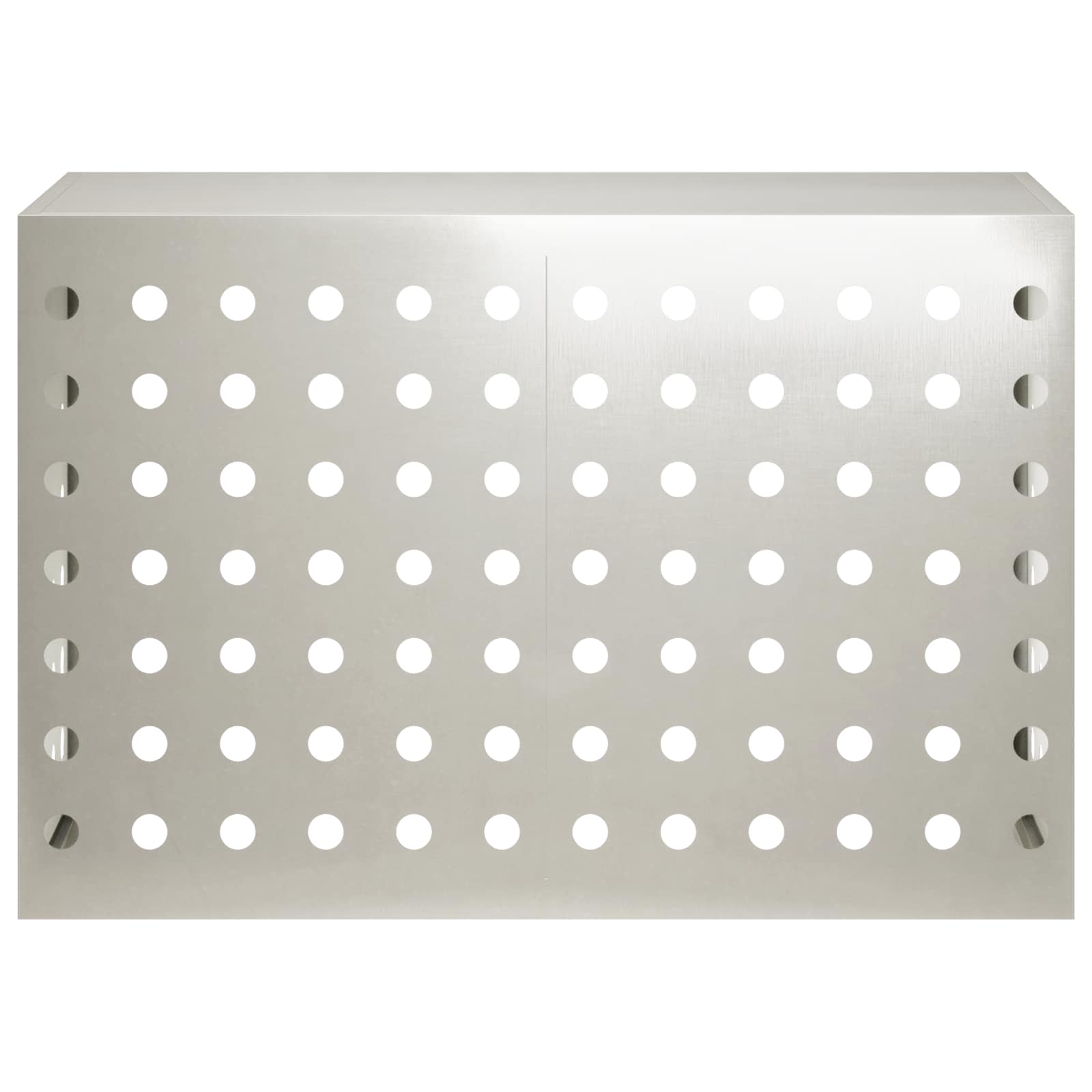 Copertura per condizionatore d'aria Argento 90 x 40 x 60 cm