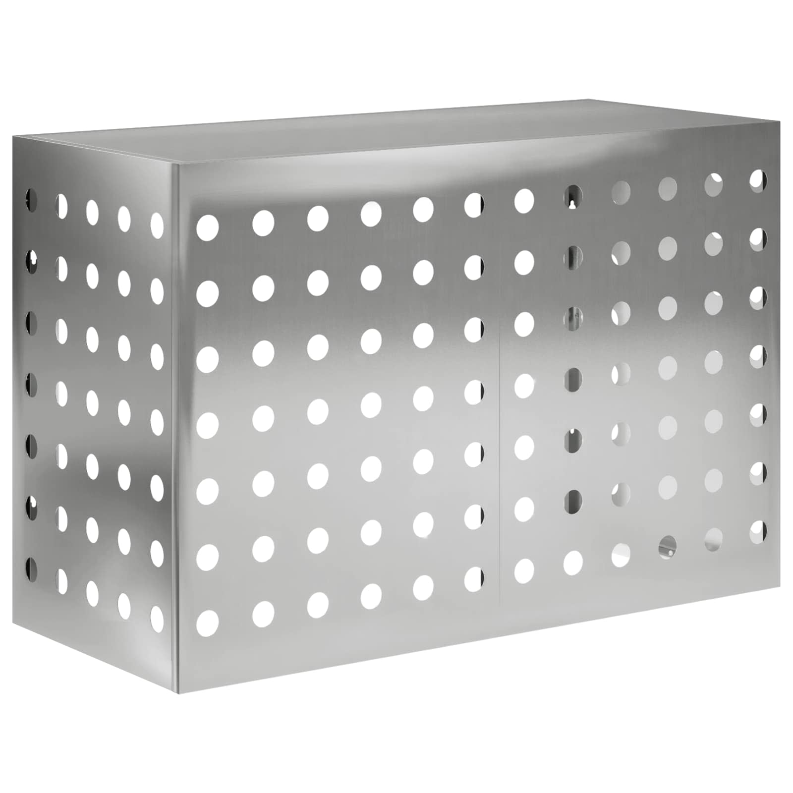 Copertura per condizionatore d'aria Argento 90 x 40 x 60 cm