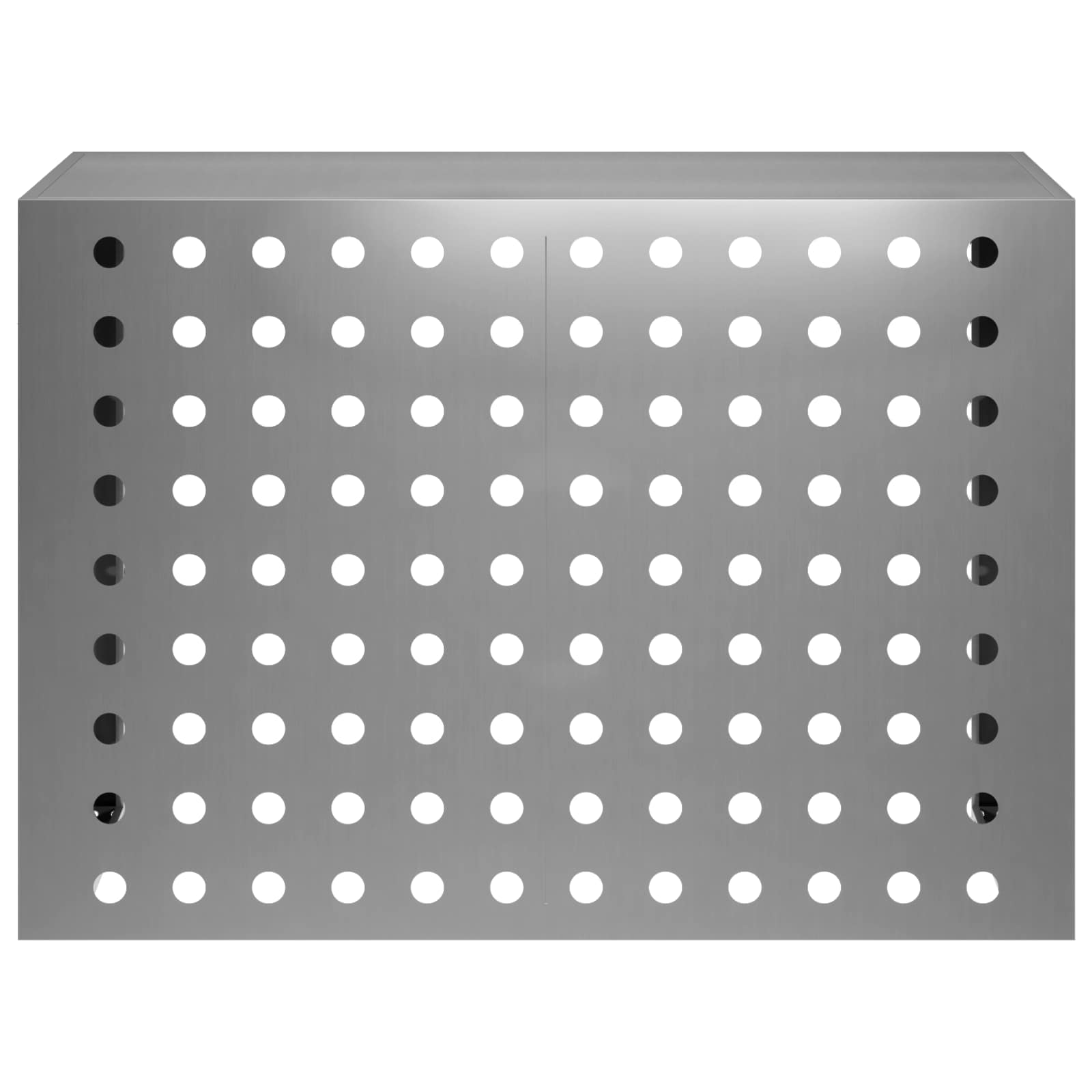 Copertura per condizionatore d'aria Argento 100 x 50 x 70 cm