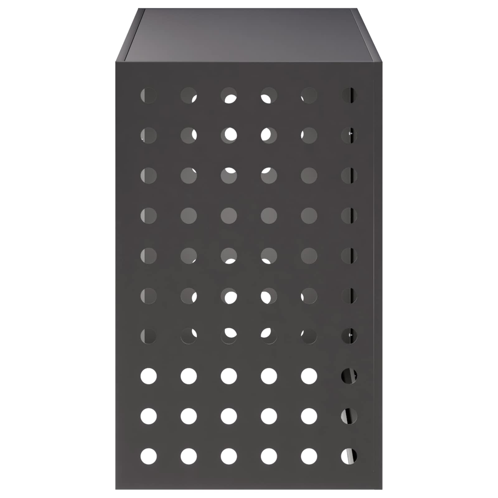 Copertura per condizionatore d'aria Nero 110 x 50 x 80 cm