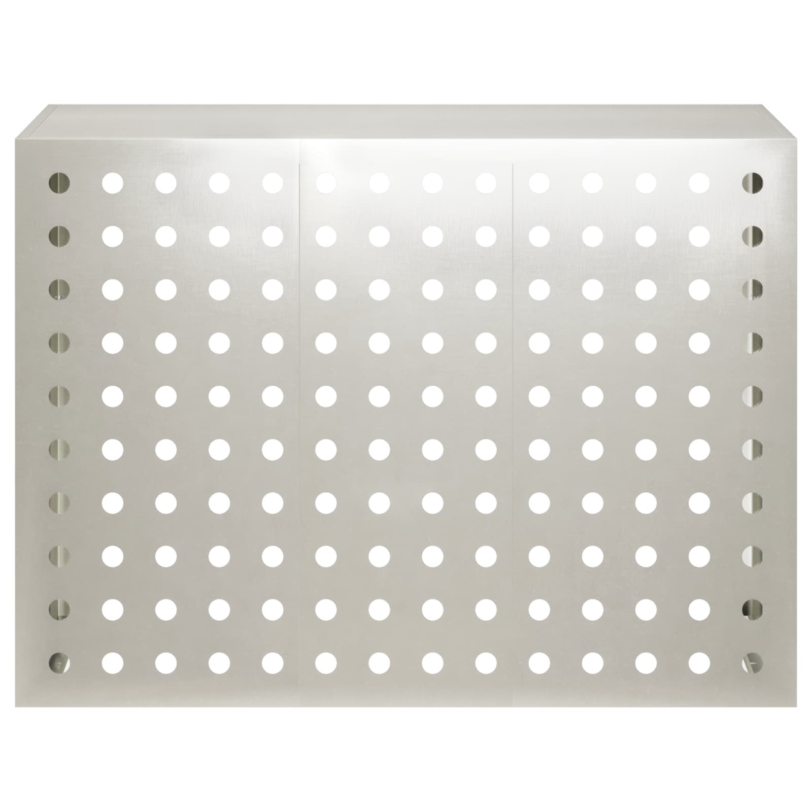 Copertura per condizionatore d'aria Argento 110 x 50 x 80 cm