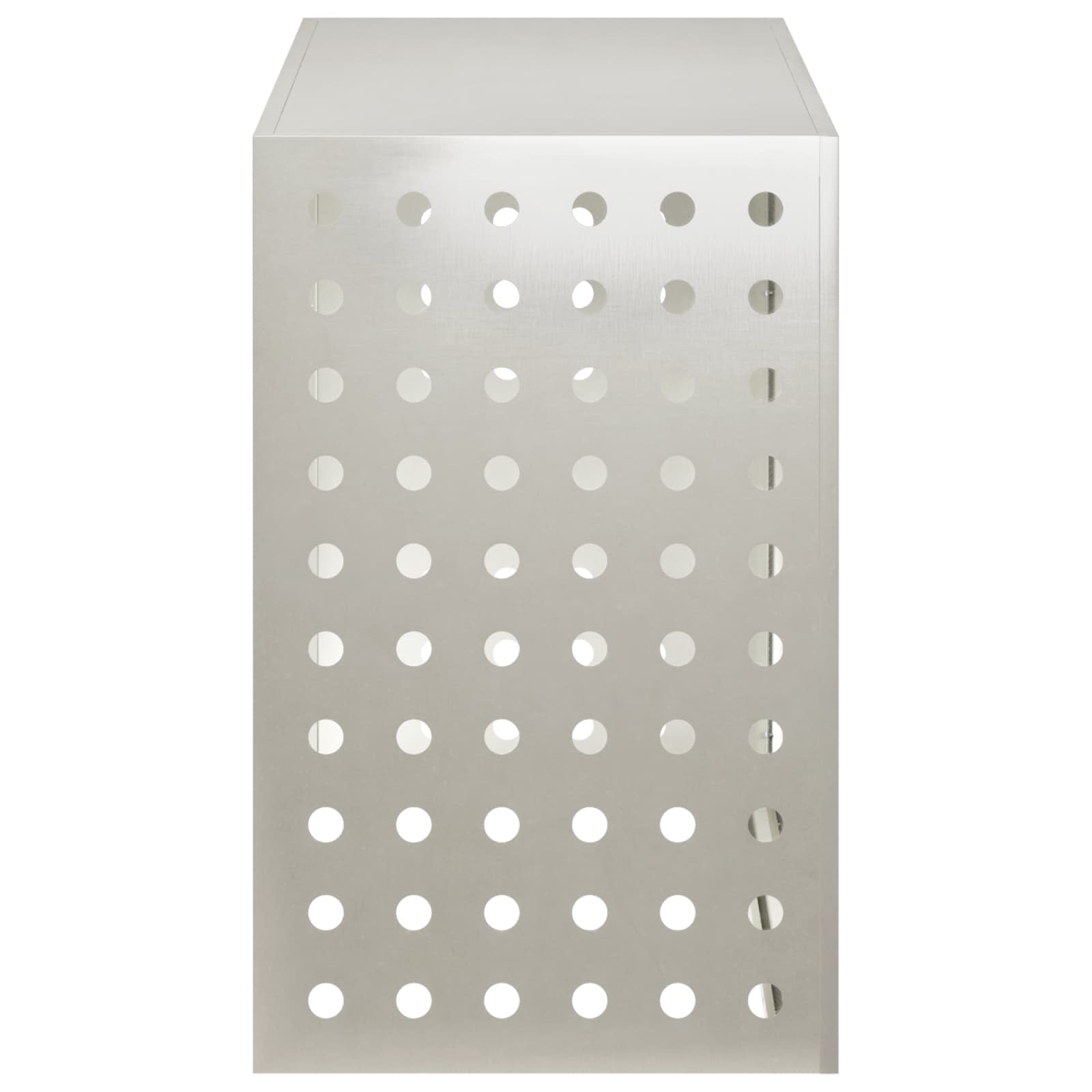 Copertura per condizionatore d'aria Argento 110 x 50 x 80 cm