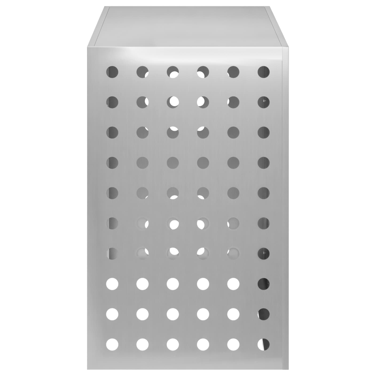 Copertura per condizionatore d'aria Argento 110 x 50 x 80 cm