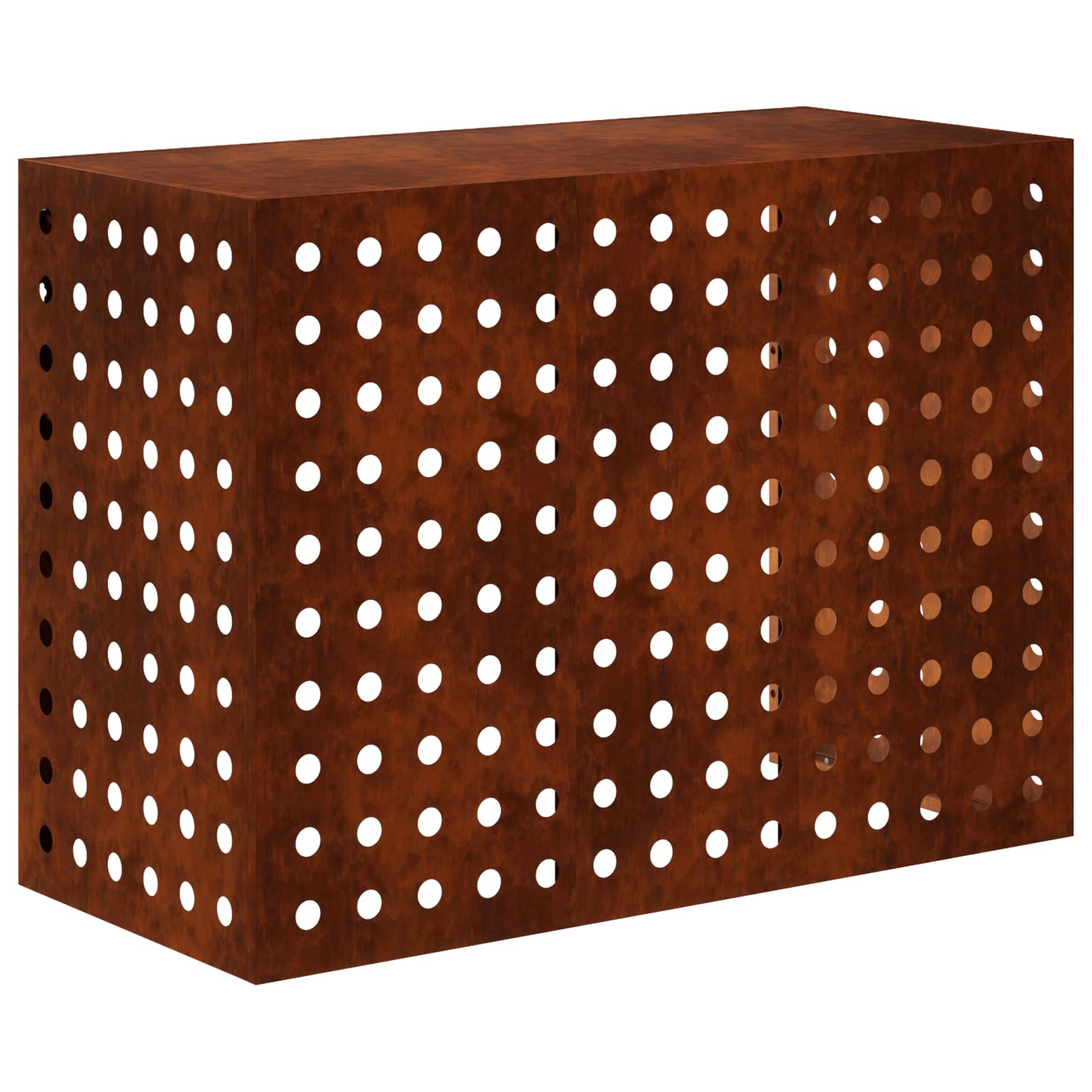 Copertura per condizionatore d'aria Ruggine 110 x 50 x 80 cm