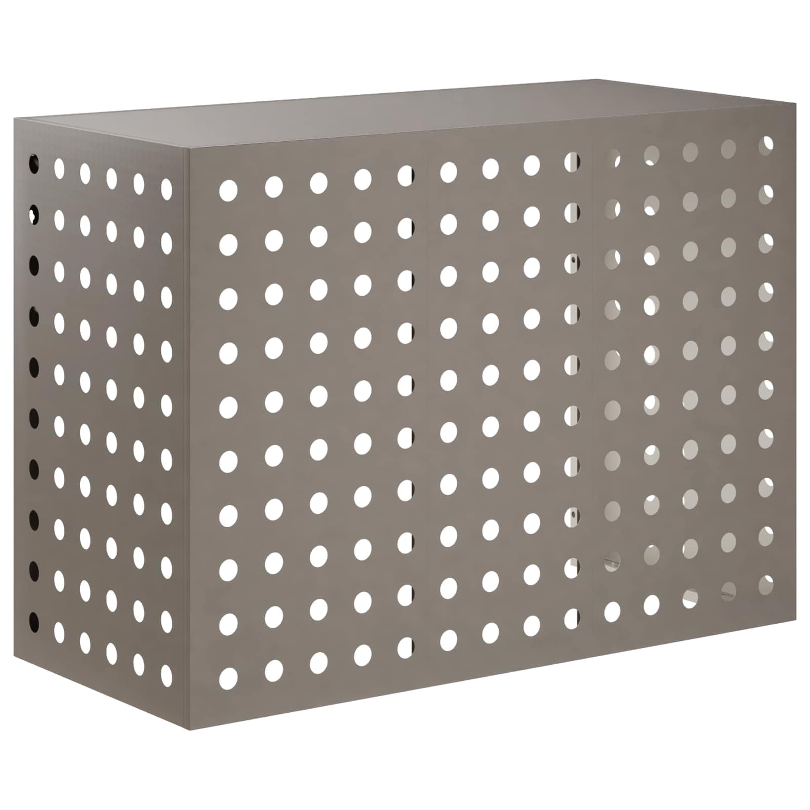 Copertura per condizionatore d'aria Ruggine 110 x 50 x 80 cm