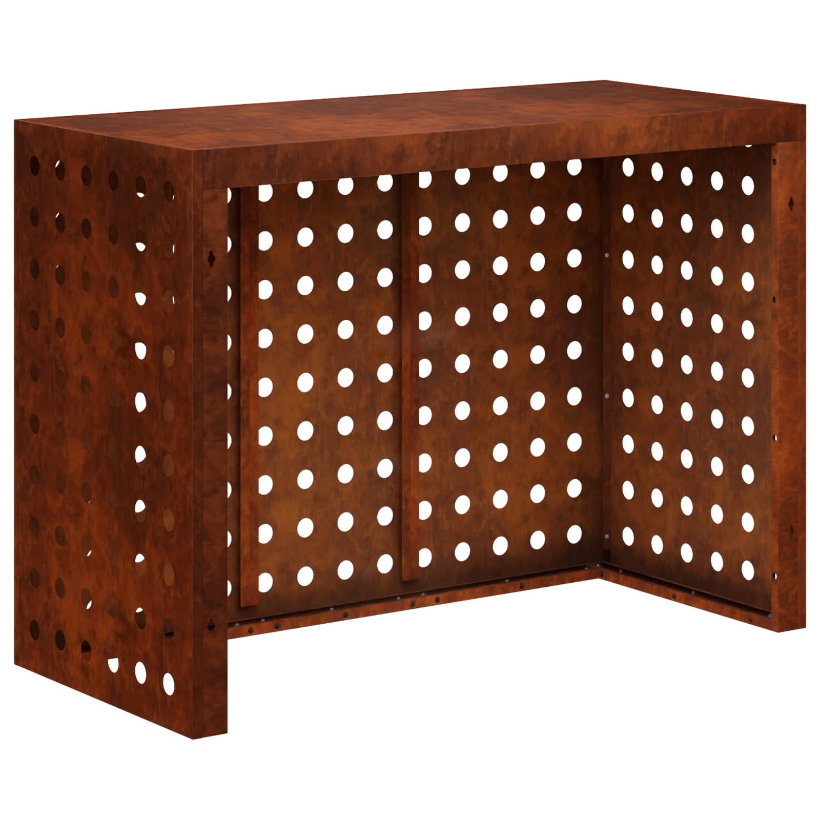 Copertura per condizionatore d'aria Ruggine 110 x 50 x 80 cm