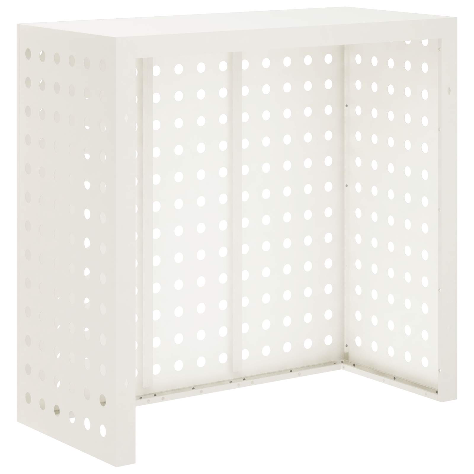Copertura per condizionatore d'aria Bianco 110 x 50 x 105 cm
