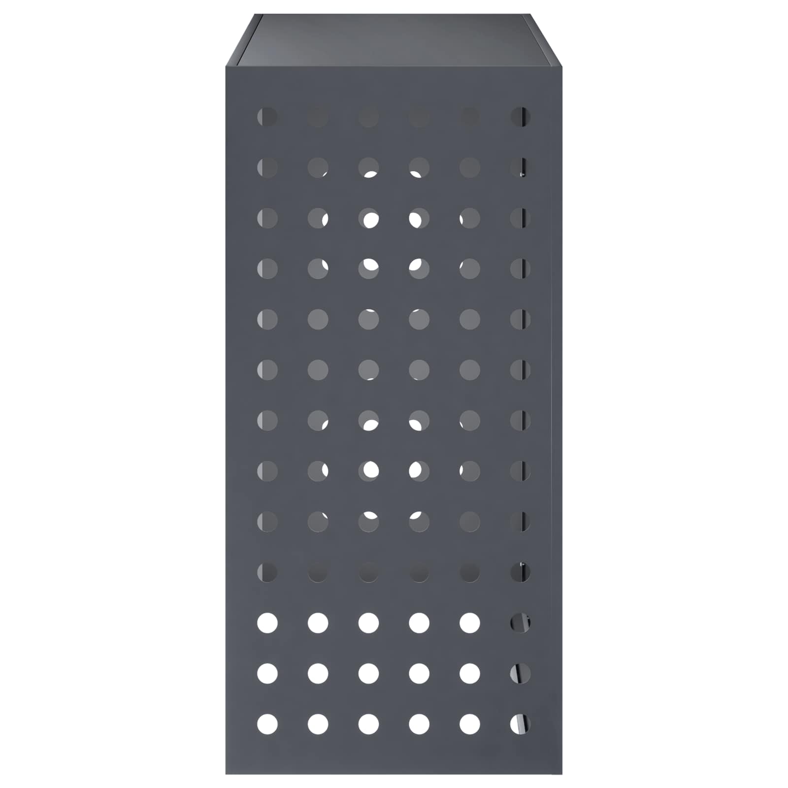 Copertura per condizionatore d'aria Antracite 110 x 50 x 105 cm