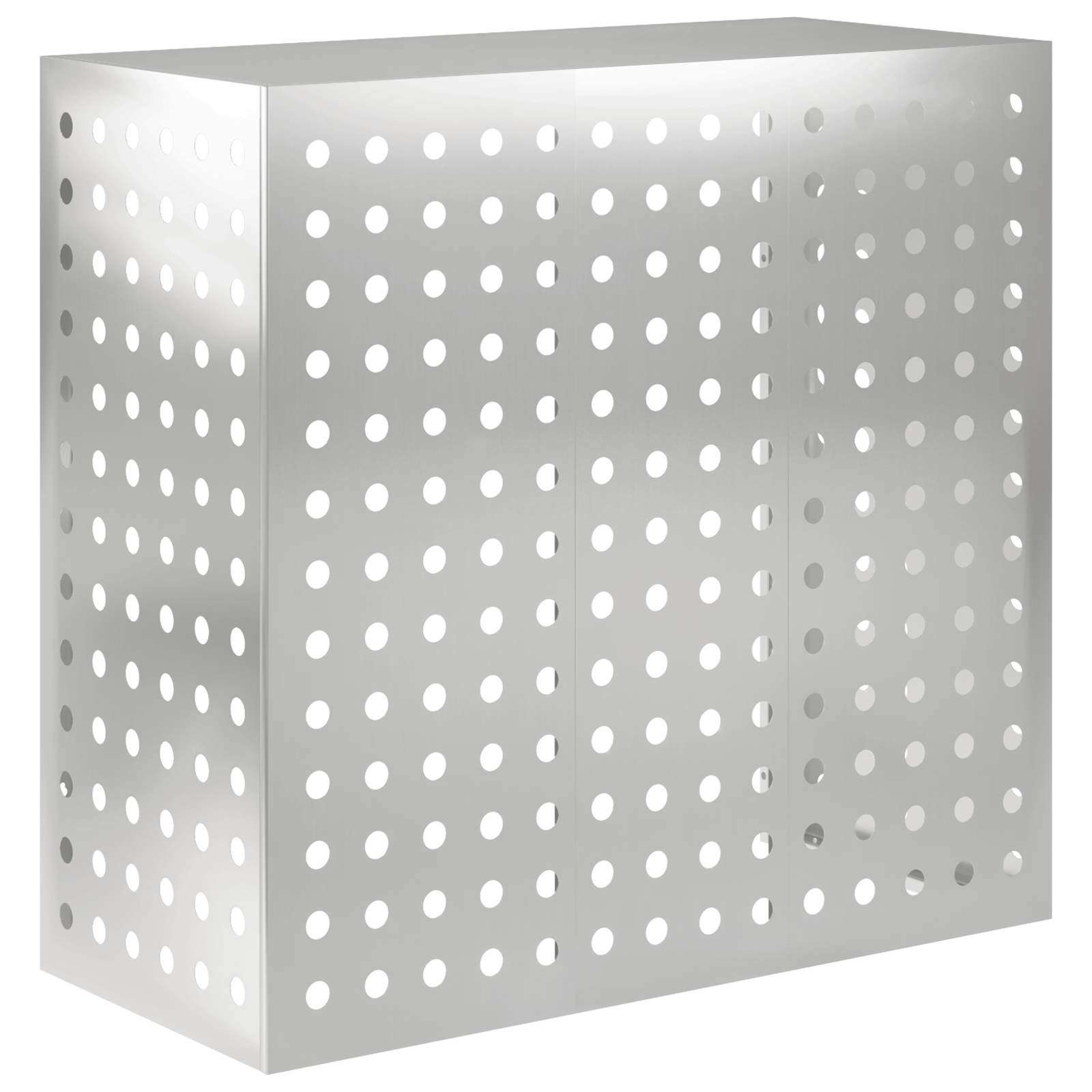 Copertura per condizionatore d'aria Argento 110 x 50 x 105 cm