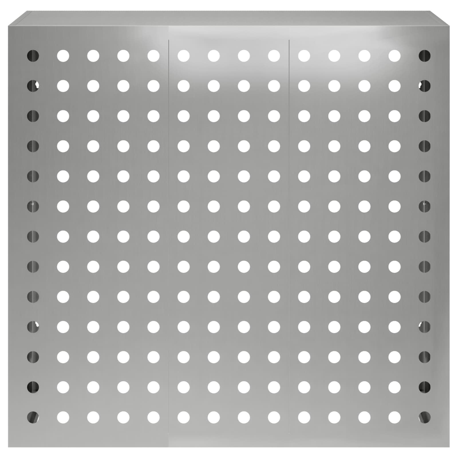 Copertura per condizionatore d'aria Argento 110 x 50 x 105 cm