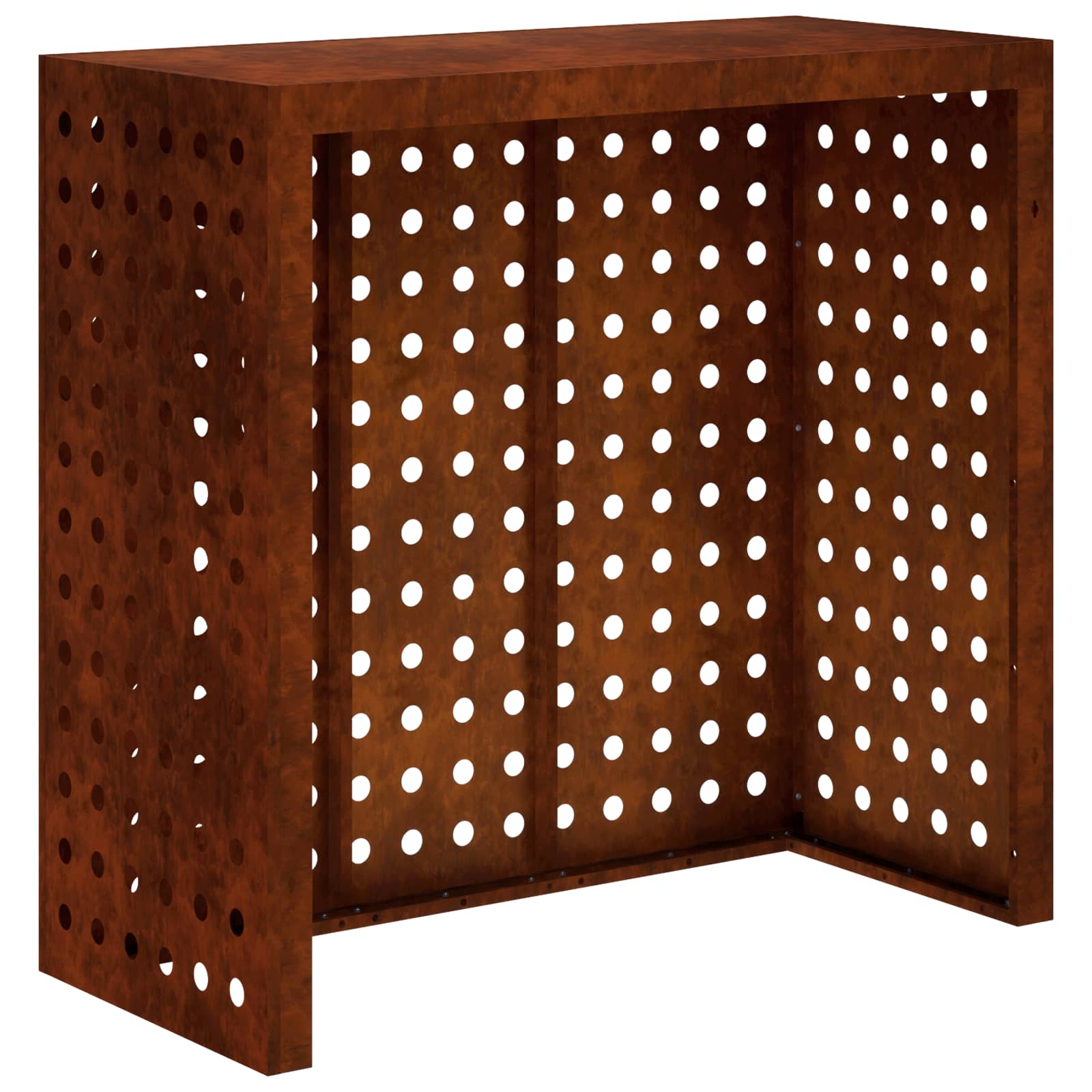 Copertura per condizionatore d'aria Ruggine 110 x 50 x 105 cm