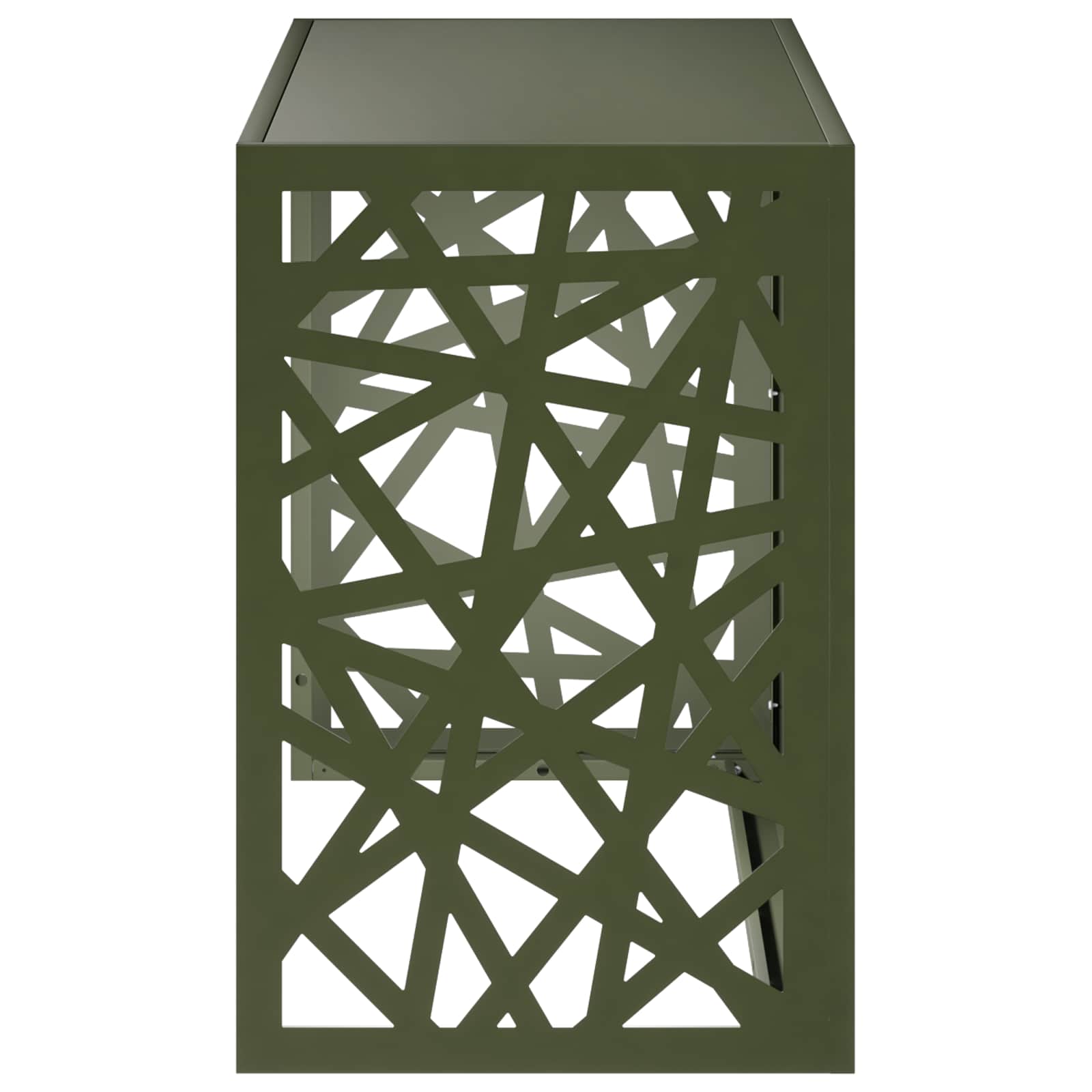 Copertura per condizionatore d'aria Verde Oliva 90 x 40 x 60 cm