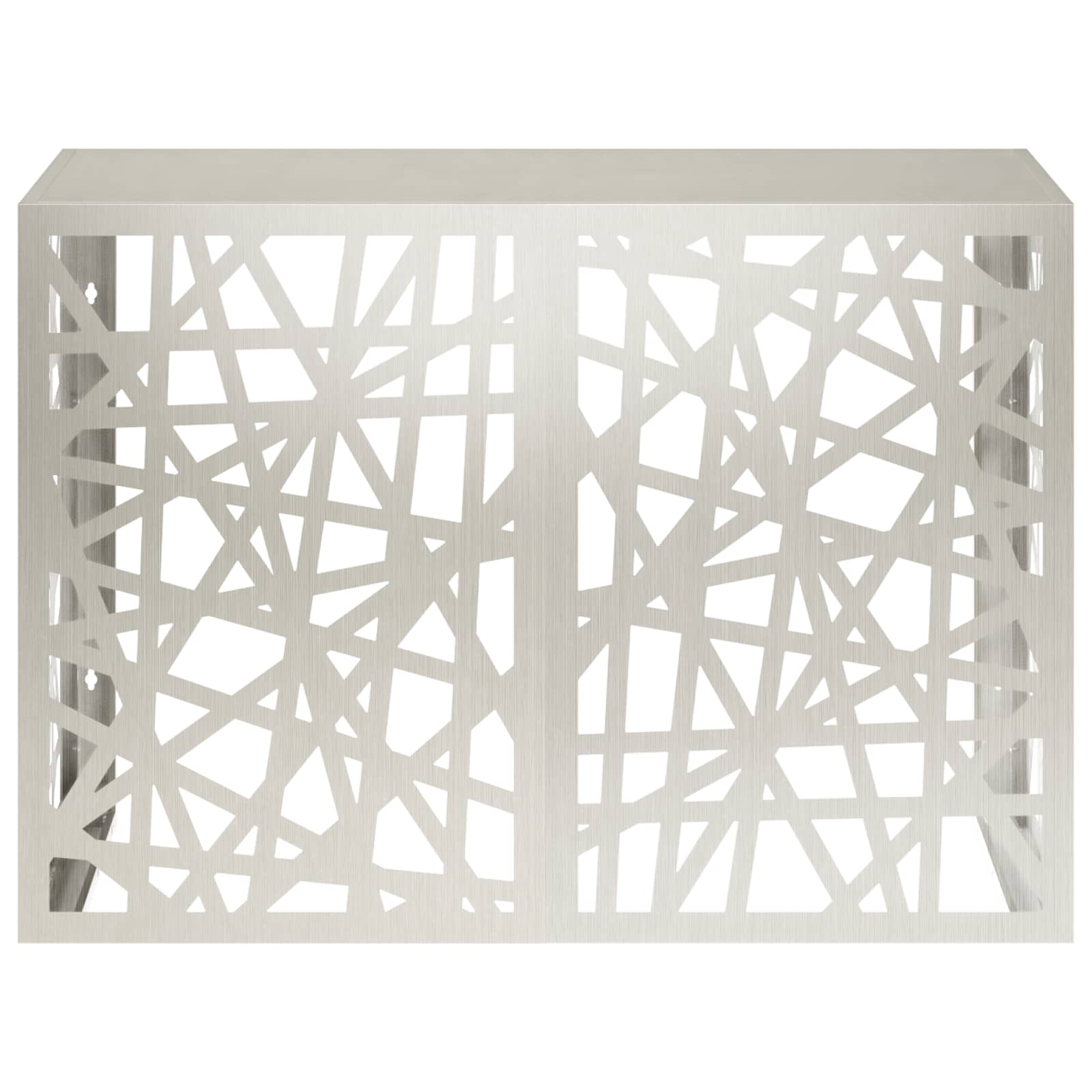 Copertura per condizionatore d'aria Argento 100 x 50 x 70 cm