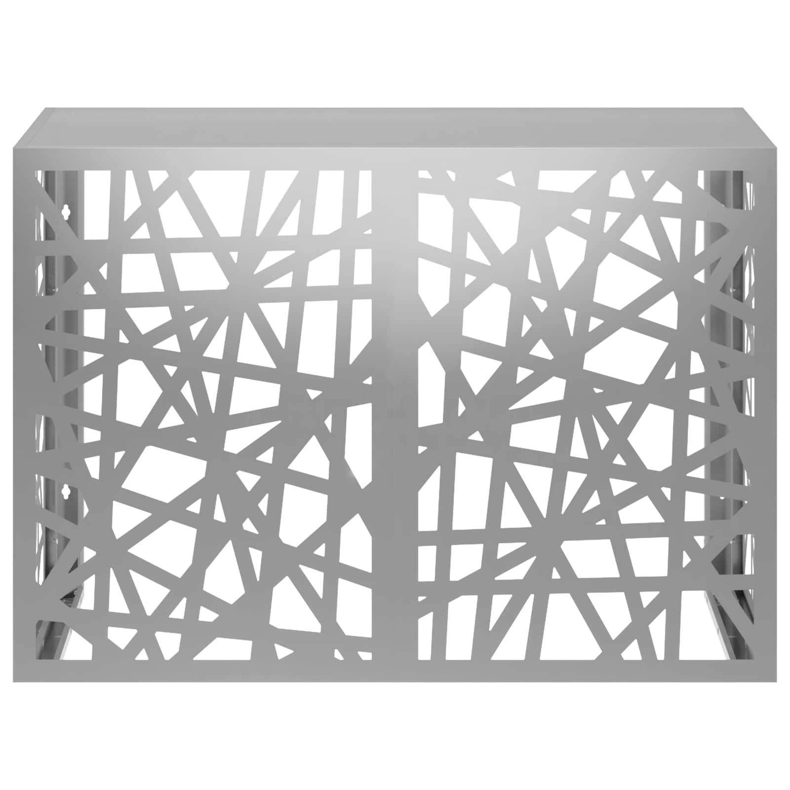 Copertura per condizionatore d'aria Argento 100 x 50 x 70 cm