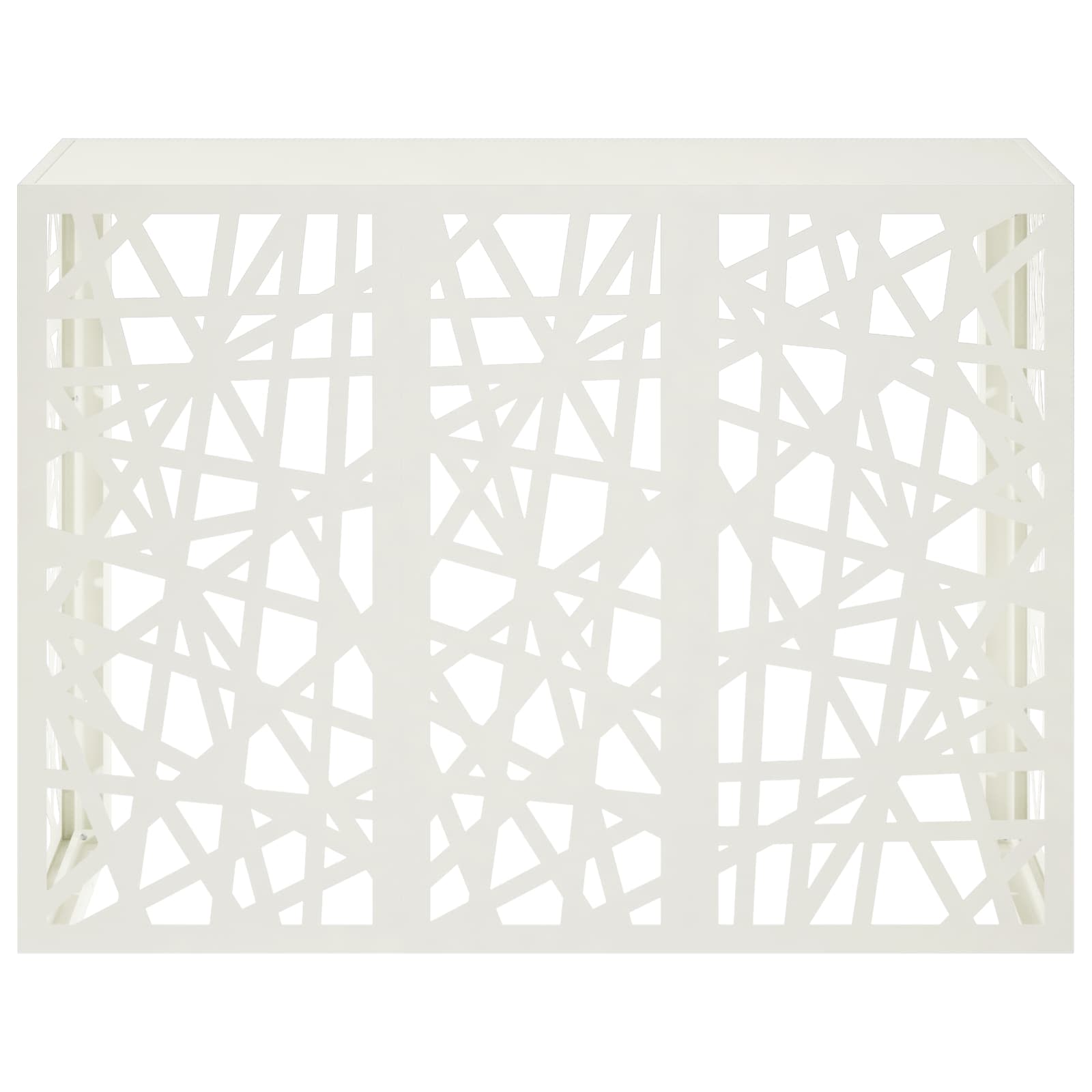 Copertura per condizionatore d'aria Bianco 110 x 50 x 80 cm