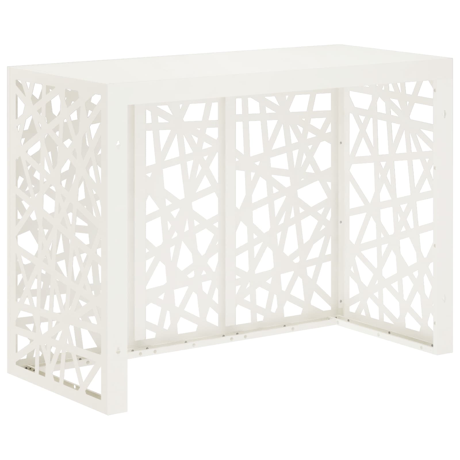 Copertura per condizionatore d'aria Bianco 110 x 50 x 80 cm