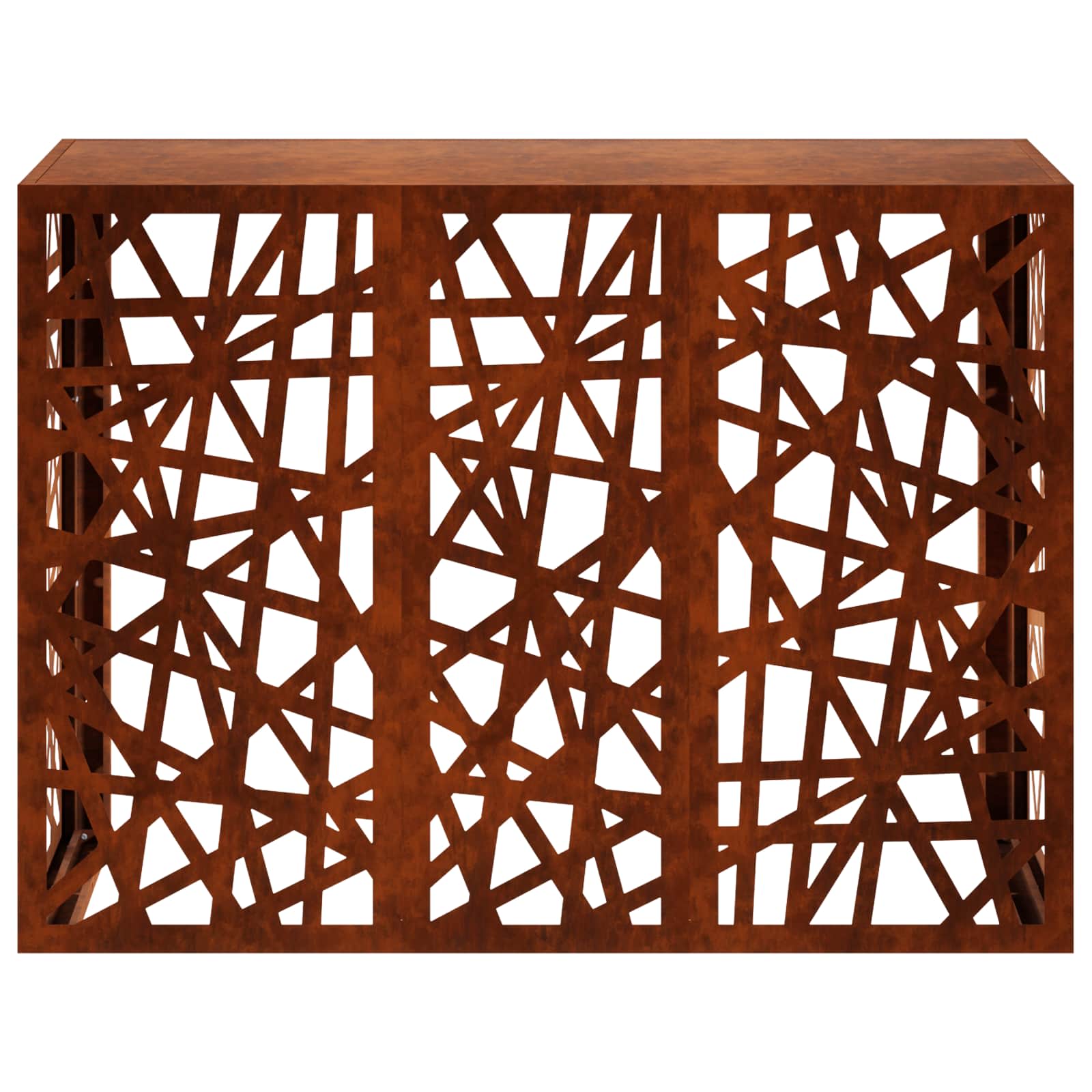 Copertura per condizionatore d'aria Ruggine 110 x 50 x 80 cm
