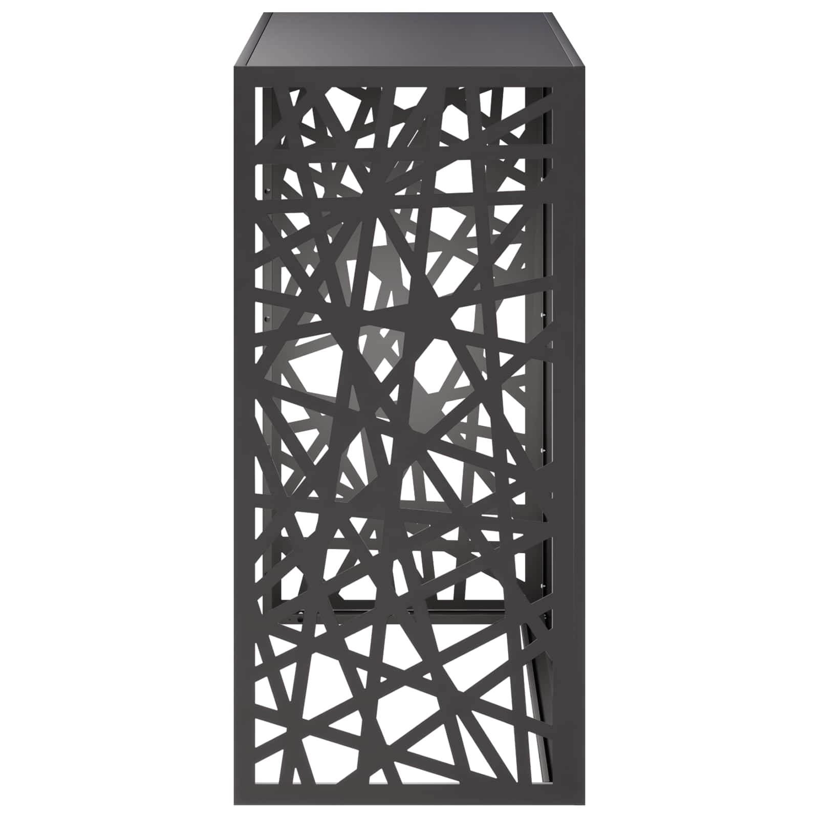 Copertura per condizionatore d'aria Nero 110 x 50 x 105 cm