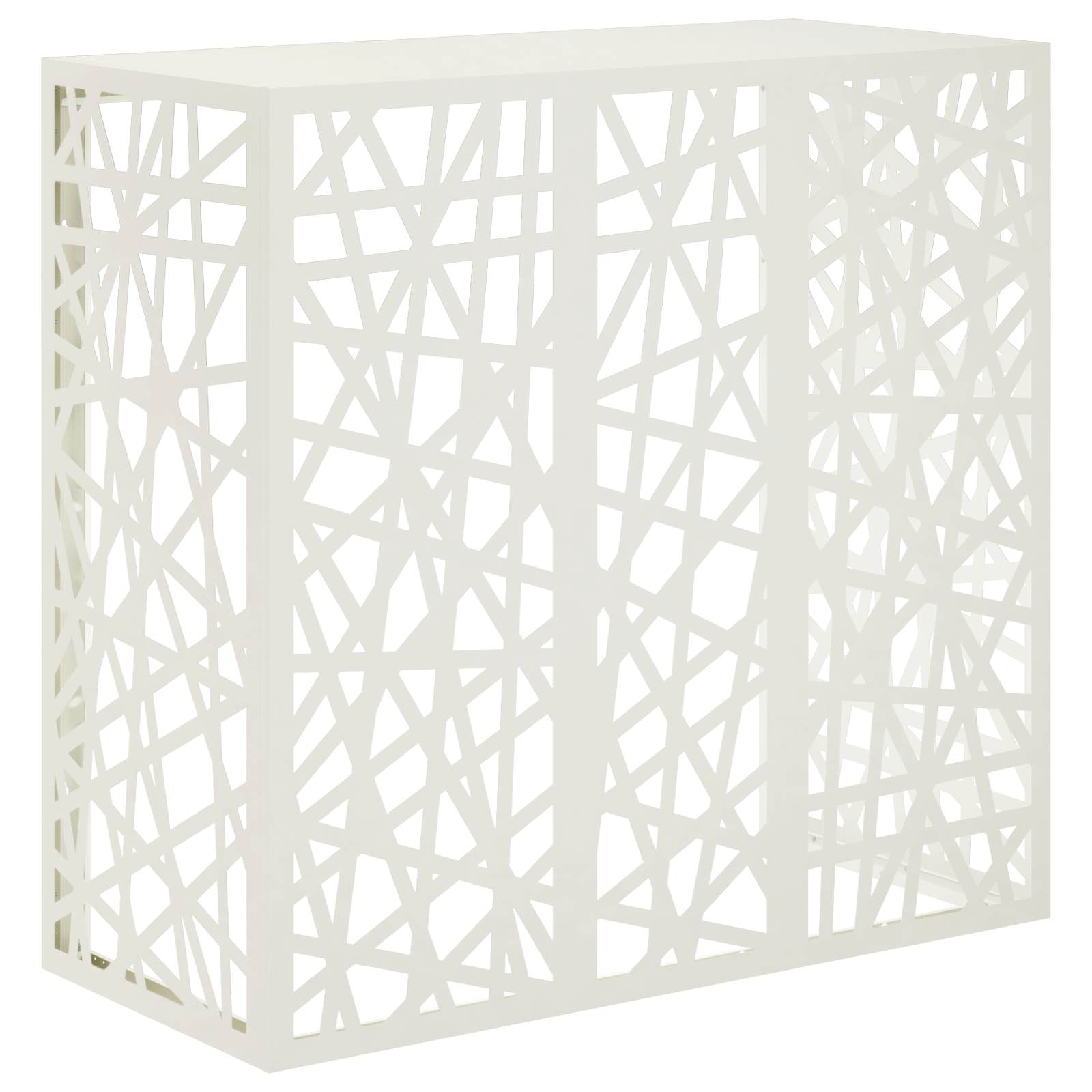 Copertura per condizionatore d'aria Bianco 110 x 50 x 105 cm