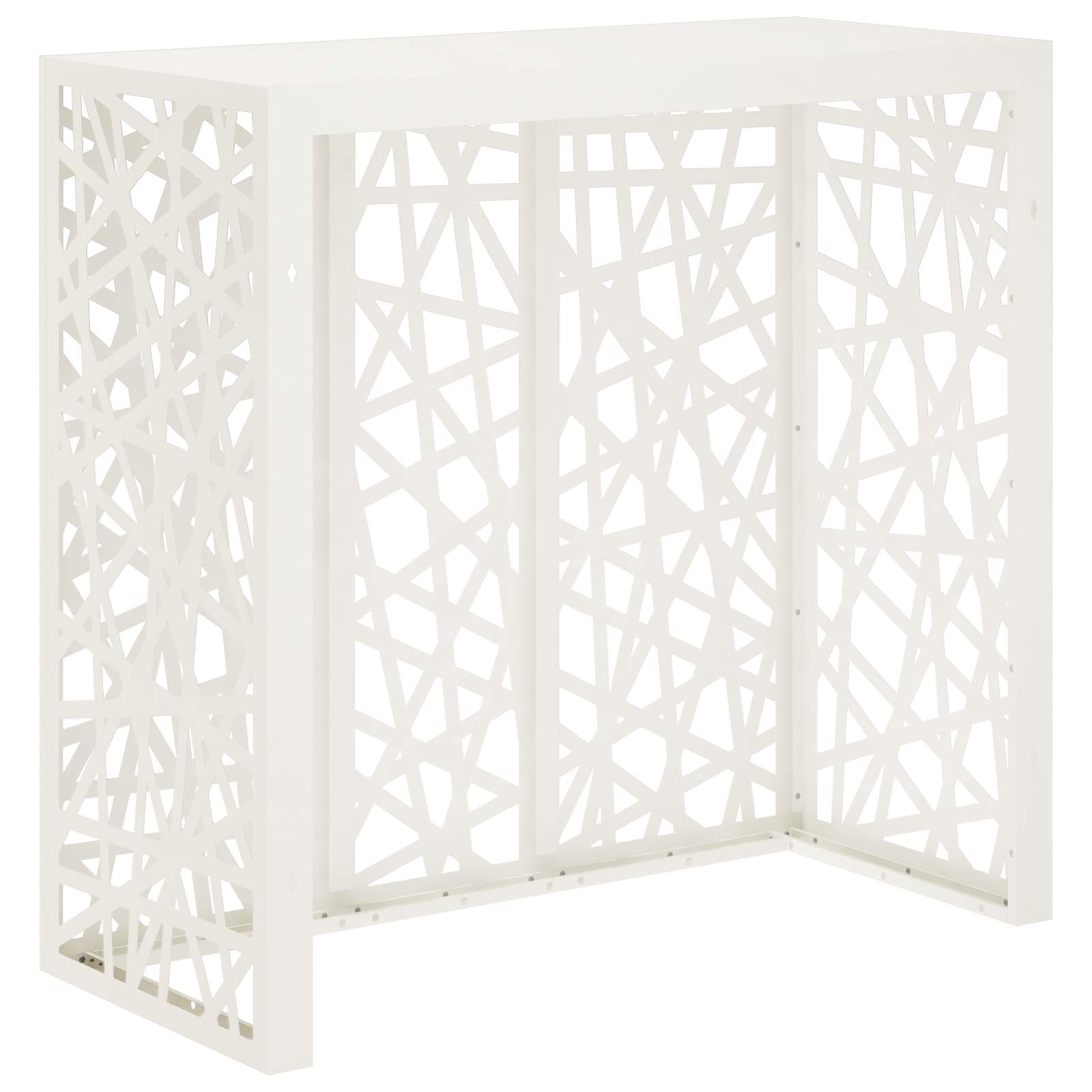Copertura per condizionatore d'aria Bianco 110 x 50 x 105 cm