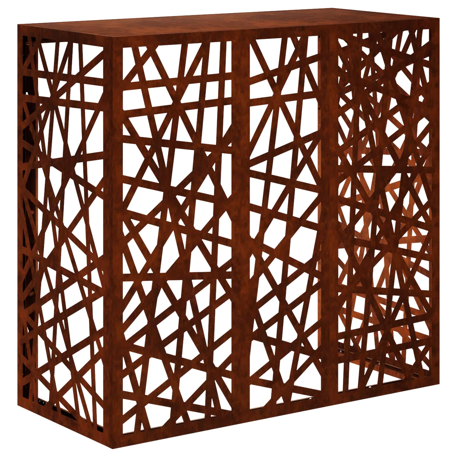 Copertura per condizionatore d'aria Ruggine 110 x 50 x 105 cm