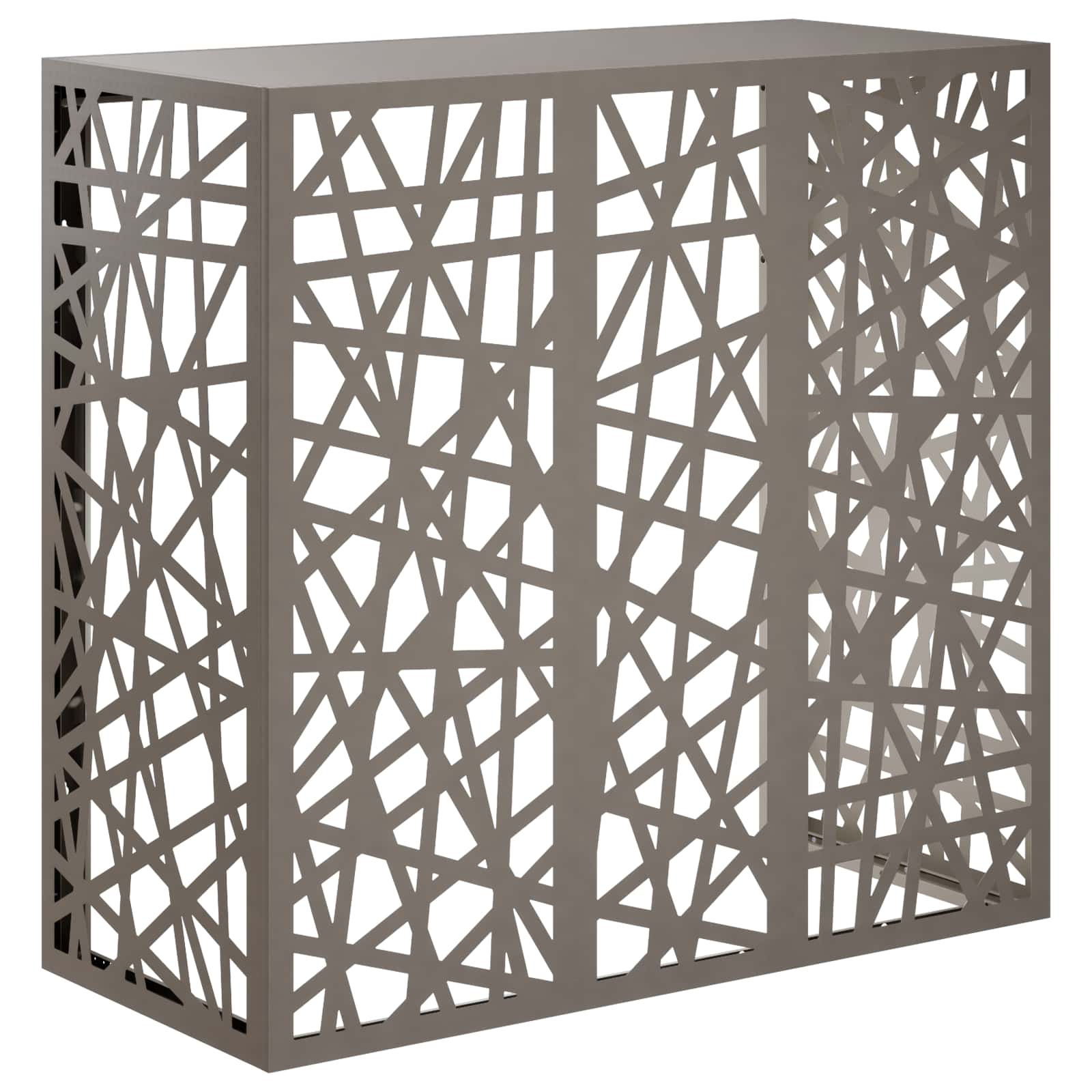 Copertura per condizionatore d'aria Ruggine 110 x 50 x 105 cm