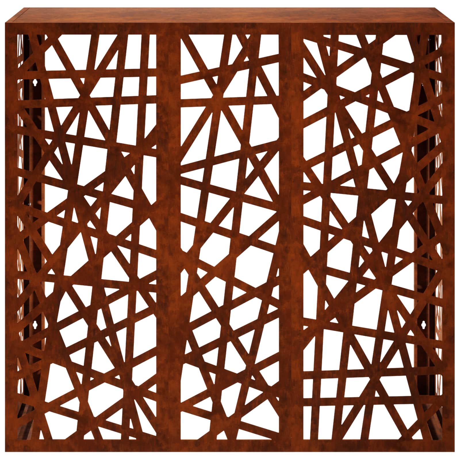 Copertura per condizionatore d'aria Ruggine 110 x 50 x 105 cm