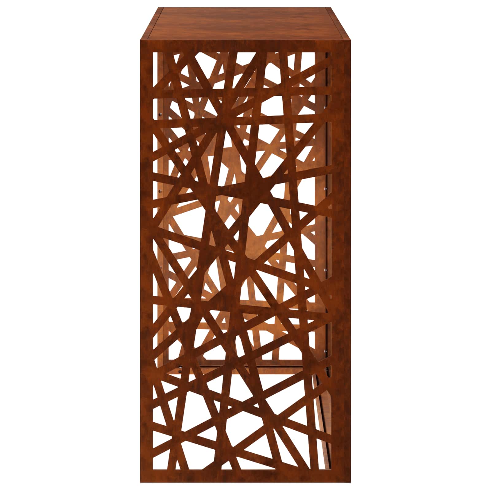 Copertura per condizionatore d'aria Ruggine 110 x 50 x 105 cm