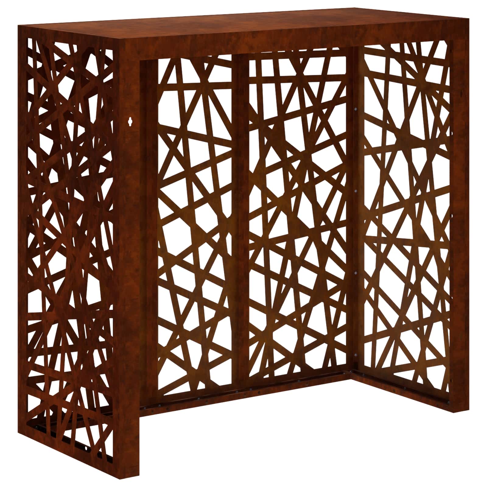 Copertura per condizionatore d'aria Ruggine 110 x 50 x 105 cm