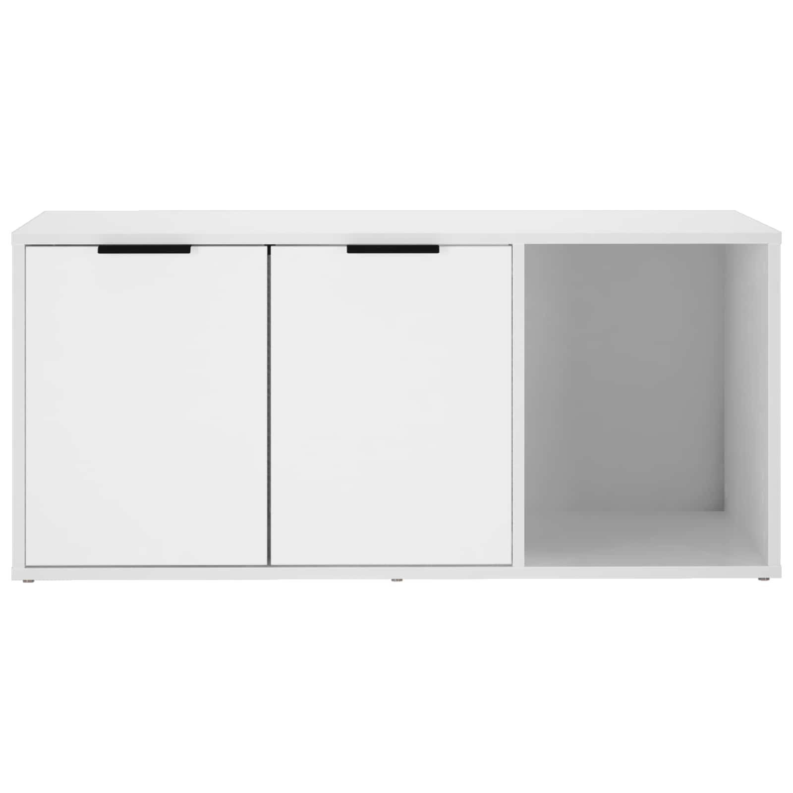 Mobile per gatti Bianco 100 x 49 x 45 cm Legno ingegnerizzato