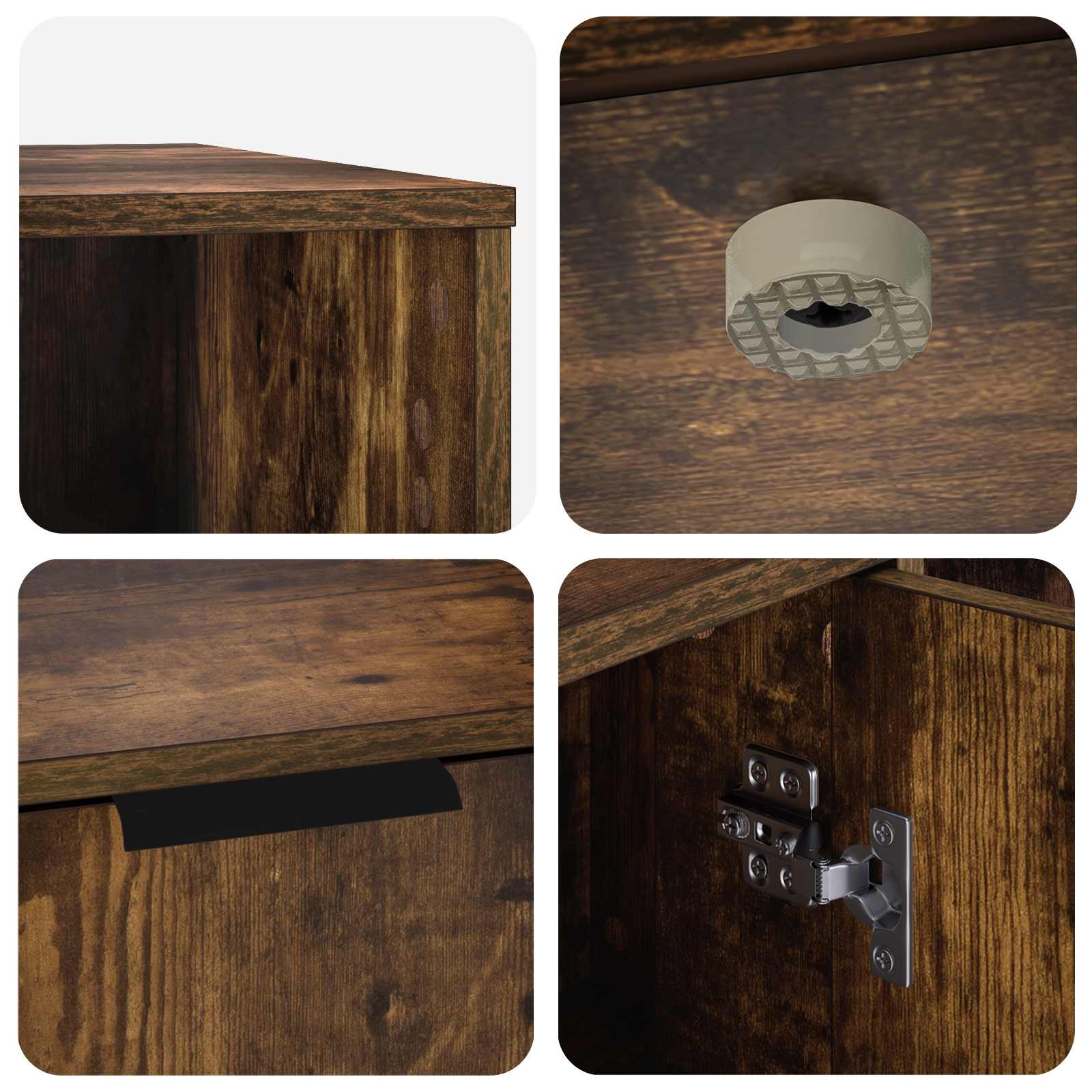 Mobile per gatti Rovere Fumo 100 x 49 x 45 cm