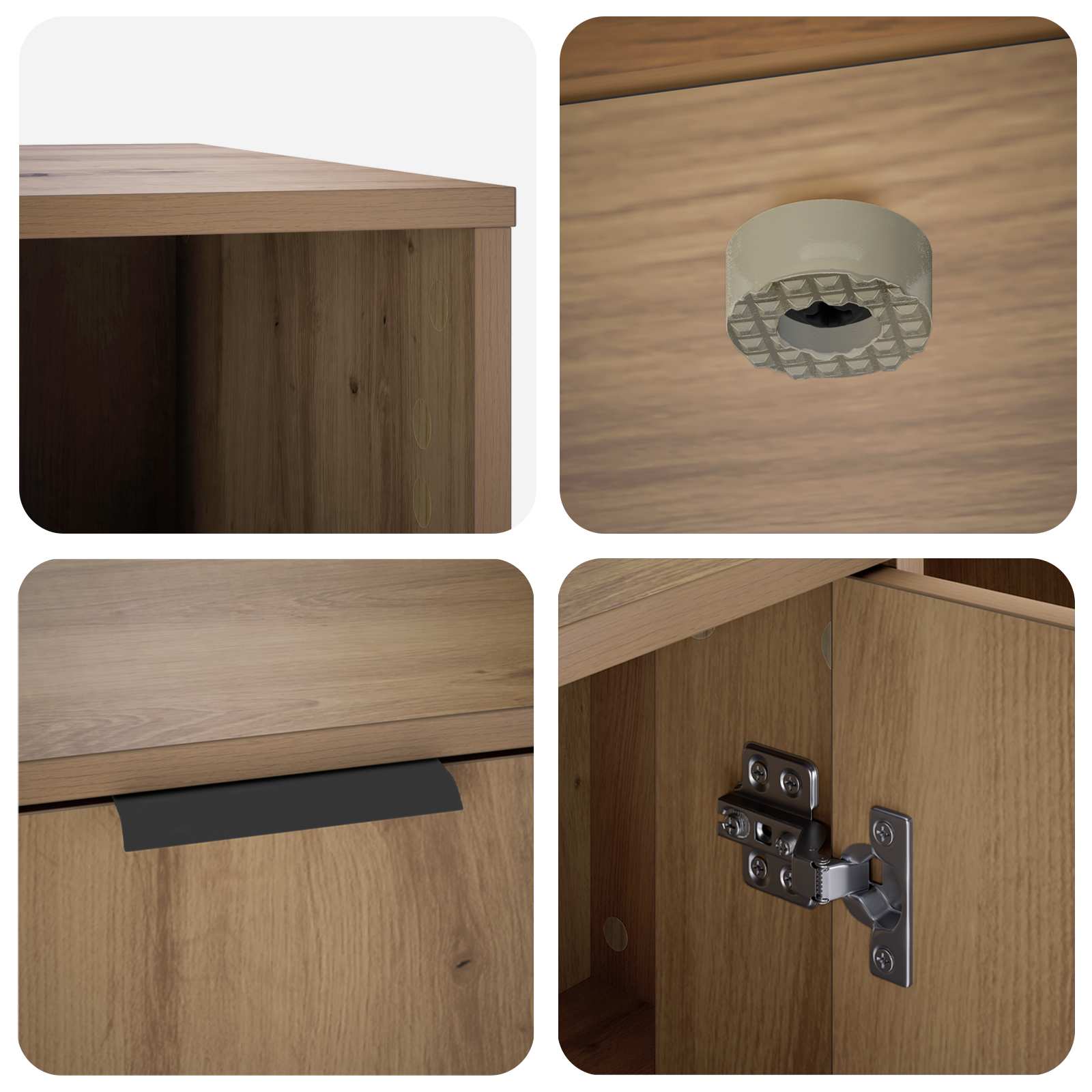 Mobile per gatti Rovere Artigianale 100 x 49 x 45 cm