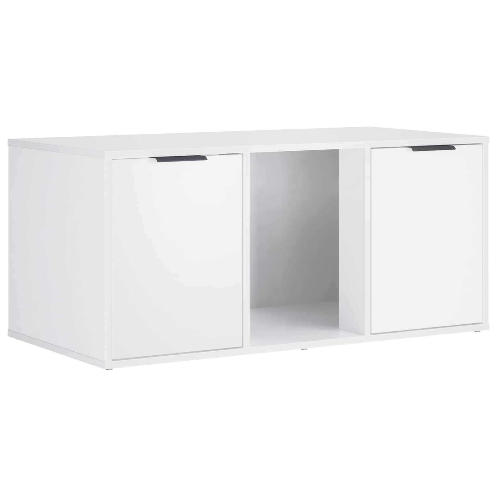 Mobile per gatti Bianco 100 x 49 x 45 cm Legno ingegnerizzato