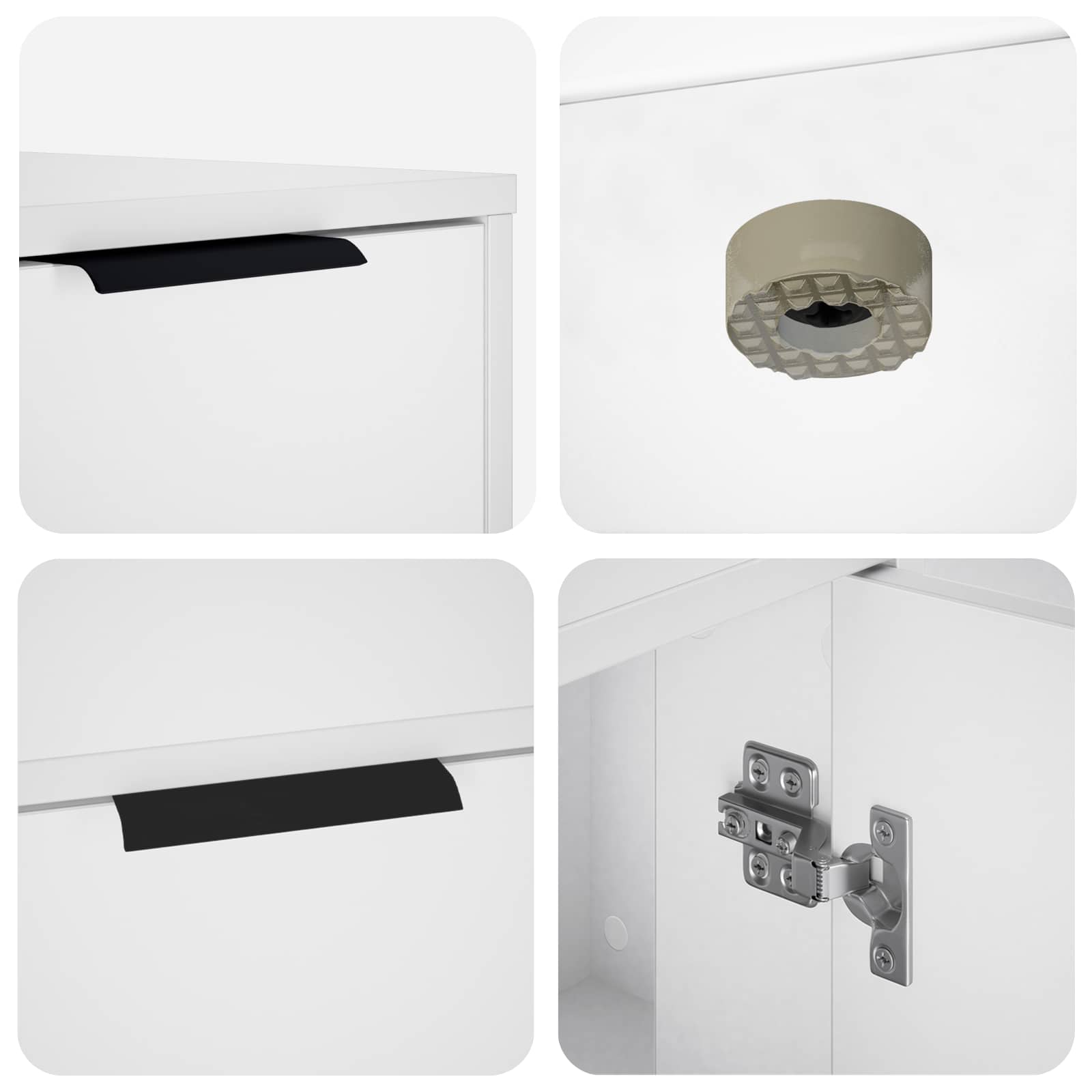 Mobile per gatti Bianco 100 x 49 x 45 cm Legno ingegnerizzato