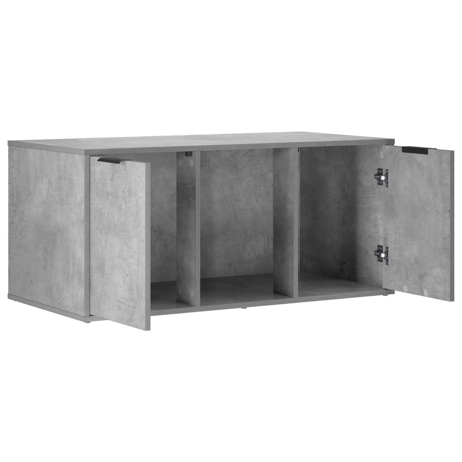 Mobile per gatti Grigio Cemento 100 x 49 x 45 cm