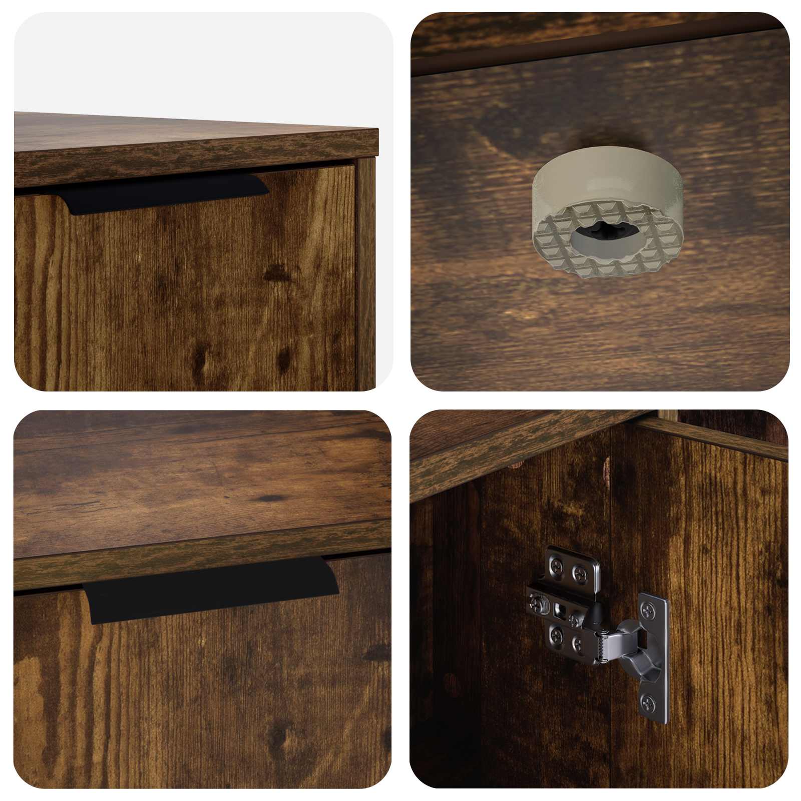 Mobile per gatti Rovere Fumo 100 x 49 x 45 cm