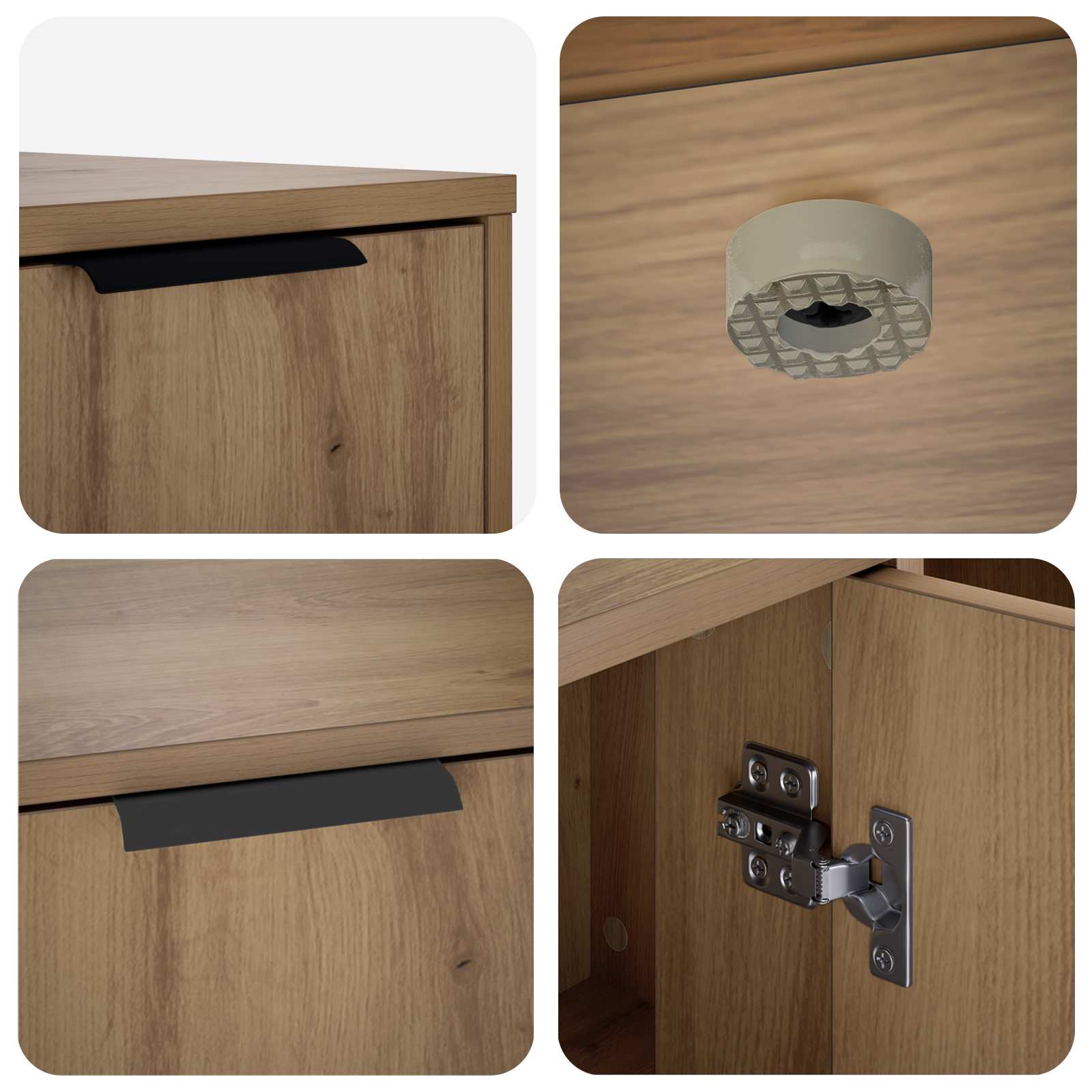 Mobile per gatti Rovere Artigianale 100 x 49 x 45 cm