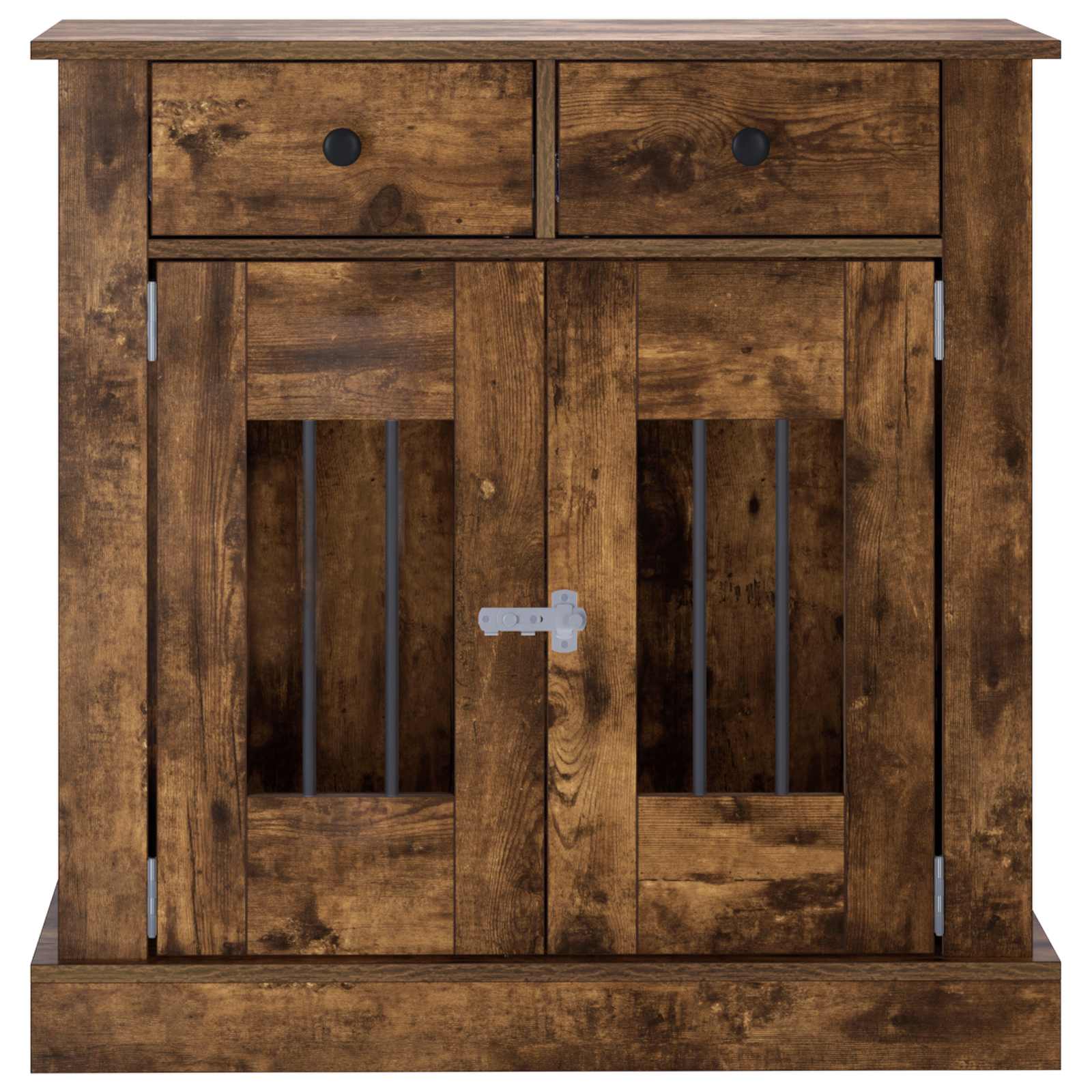 Mobile da cassa per cani Rovere Fumo 80 x 47,5 x 80 cm